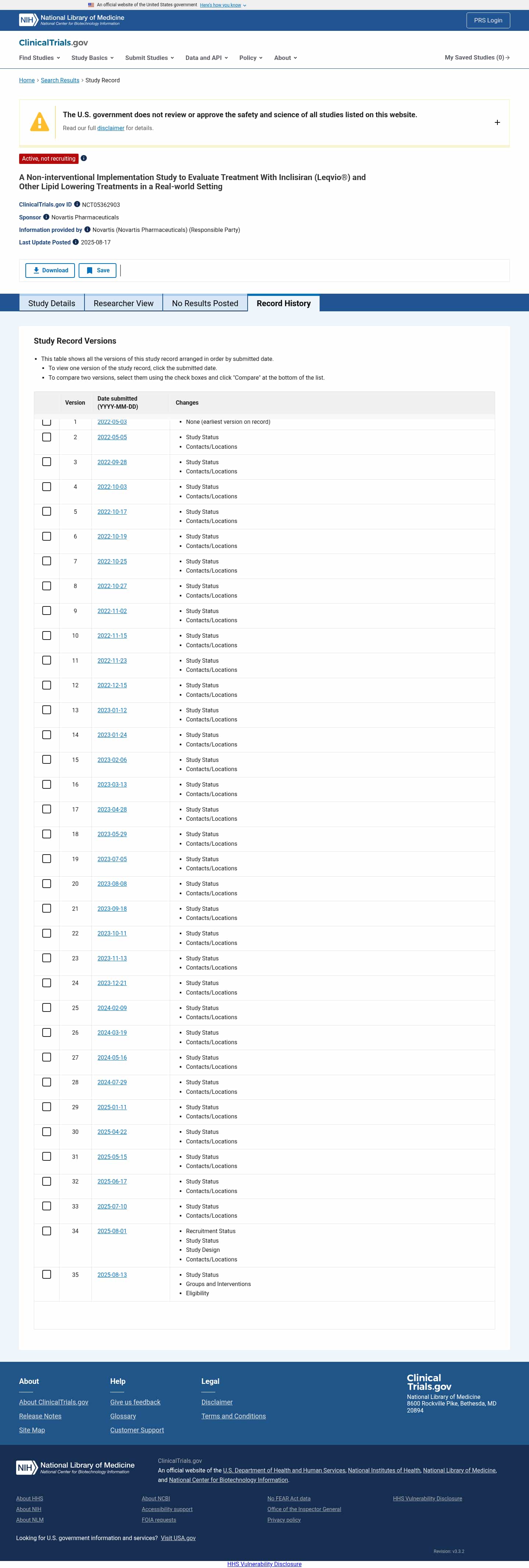 Latest website image capture
