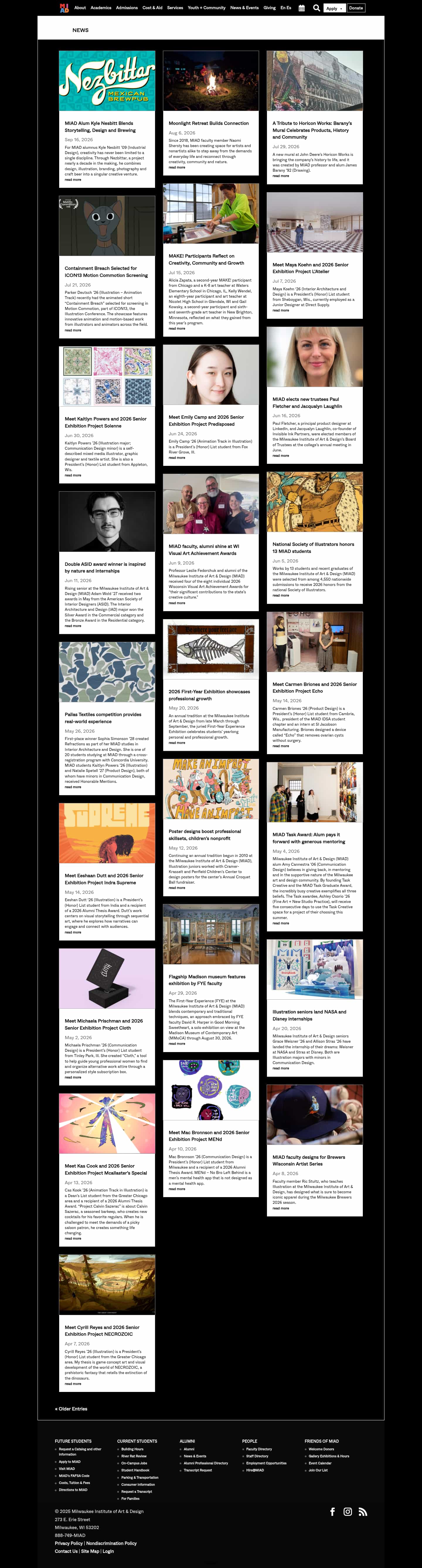 Latest website image capture