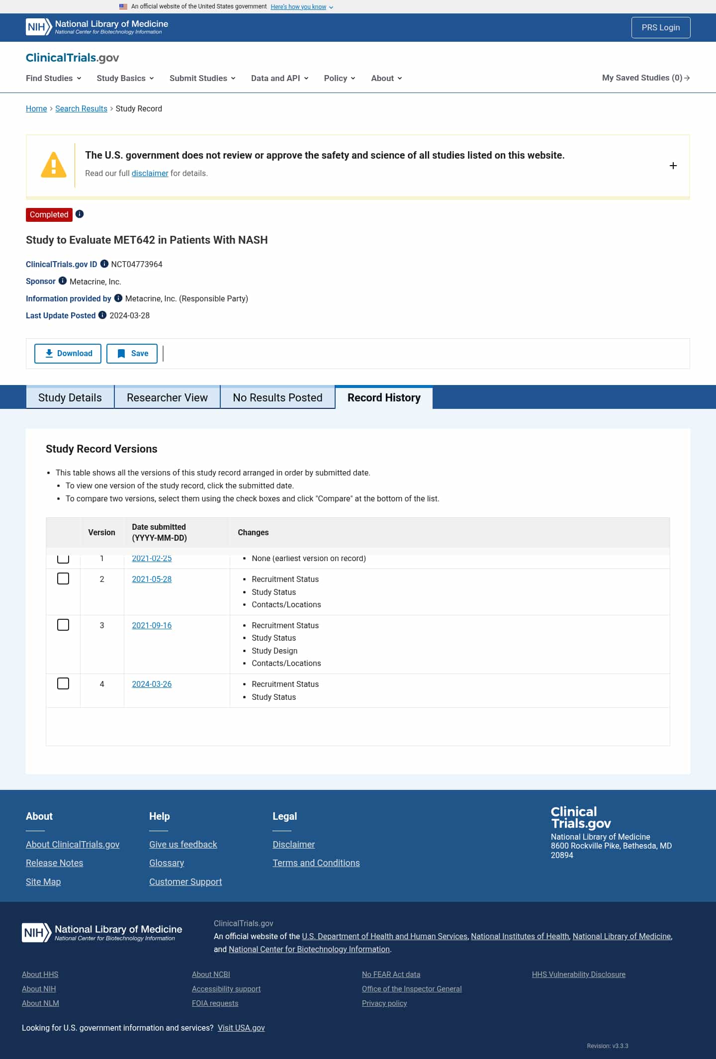 Latest website image capture
