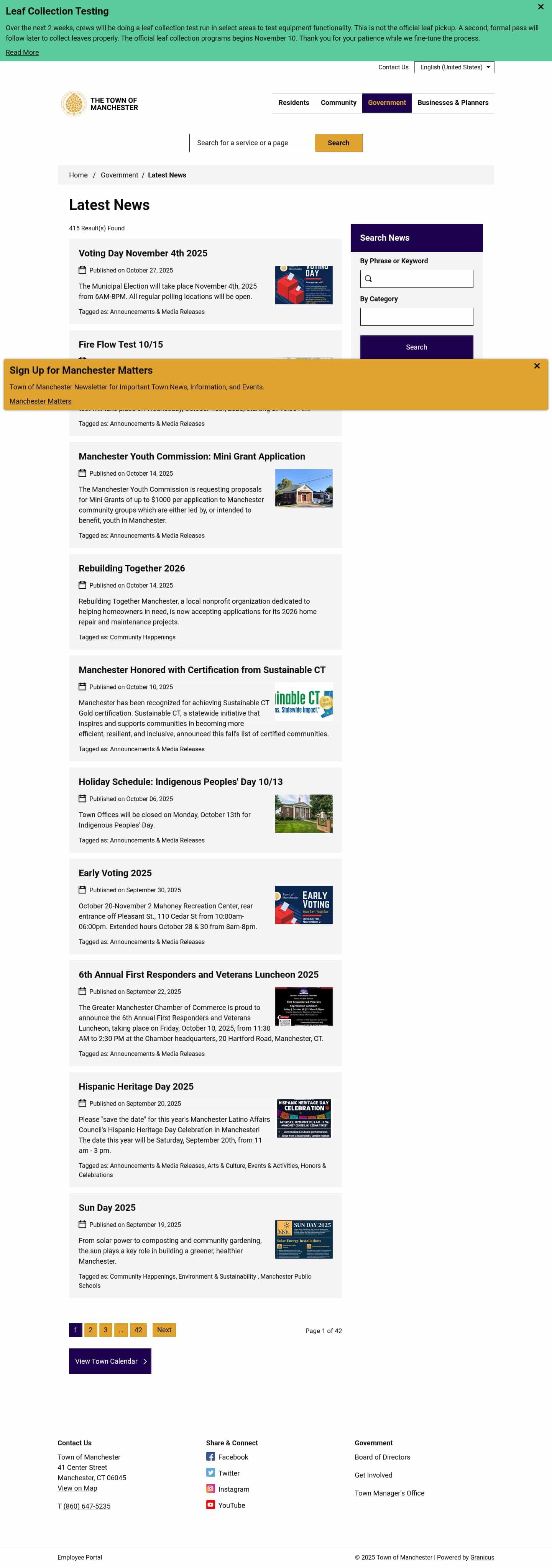 Latest website image capture