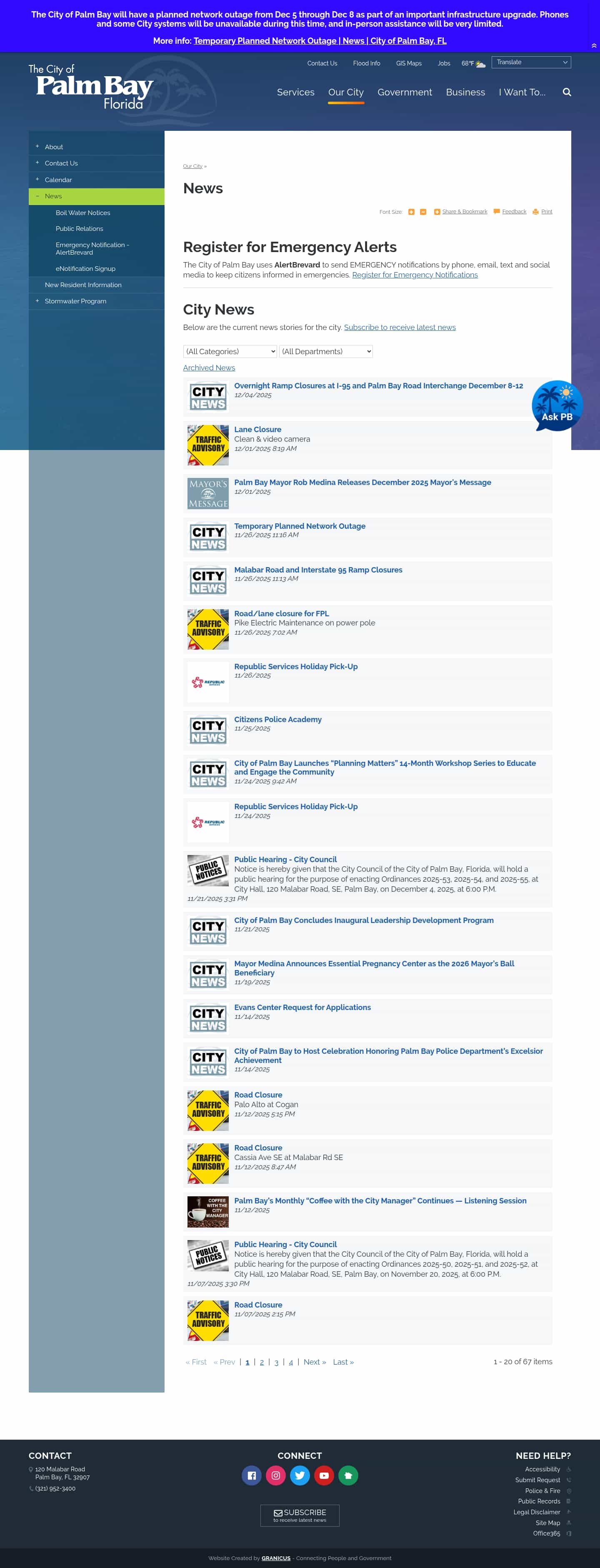 Latest website image capture