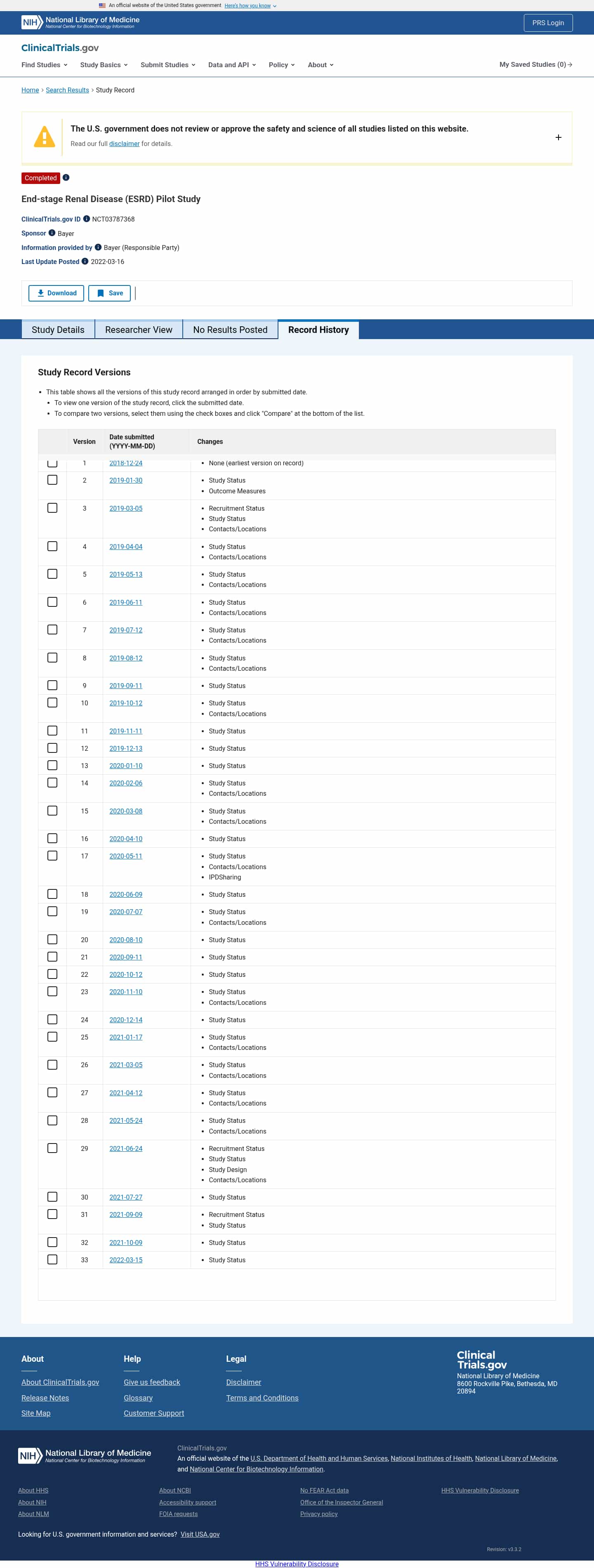 Latest website image capture