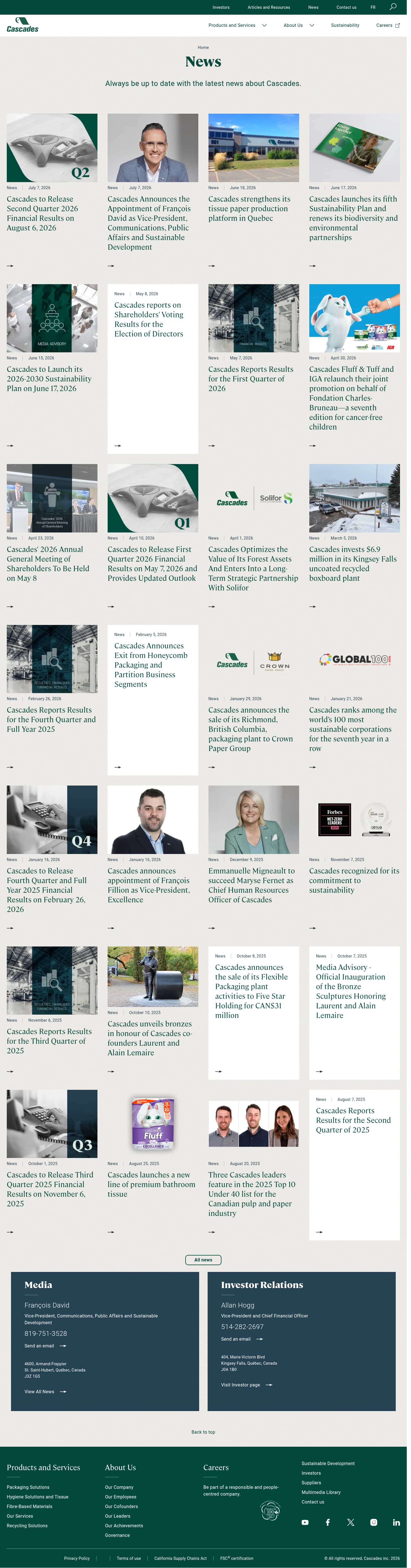 Latest website image capture