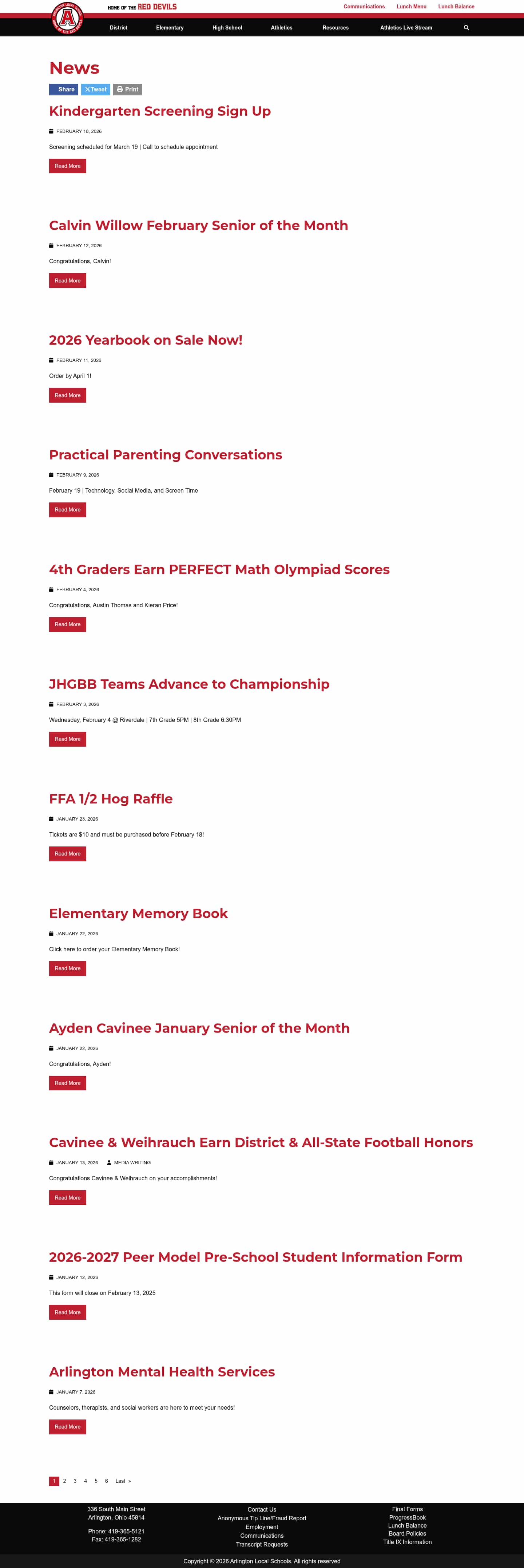 Latest website image capture