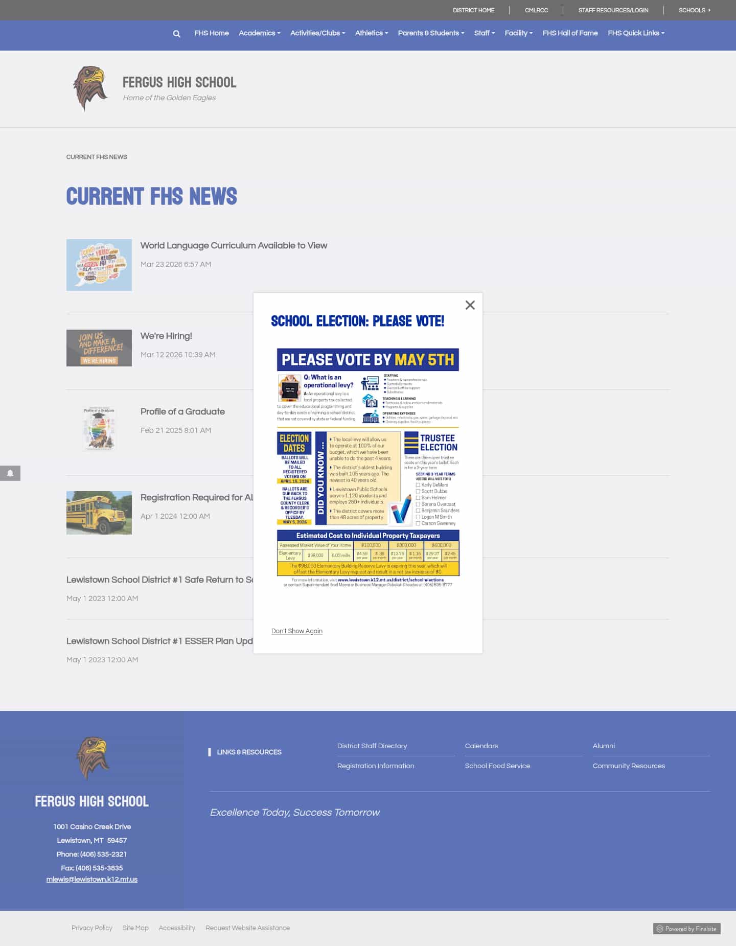 Latest website image capture