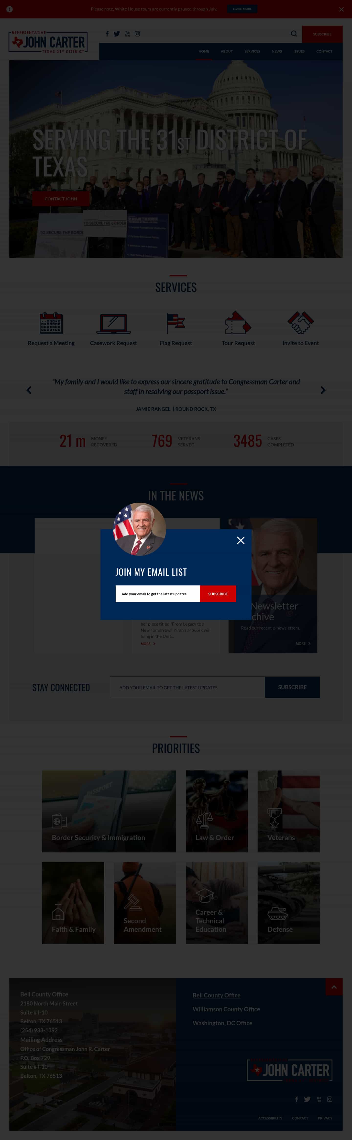 Latest website image capture