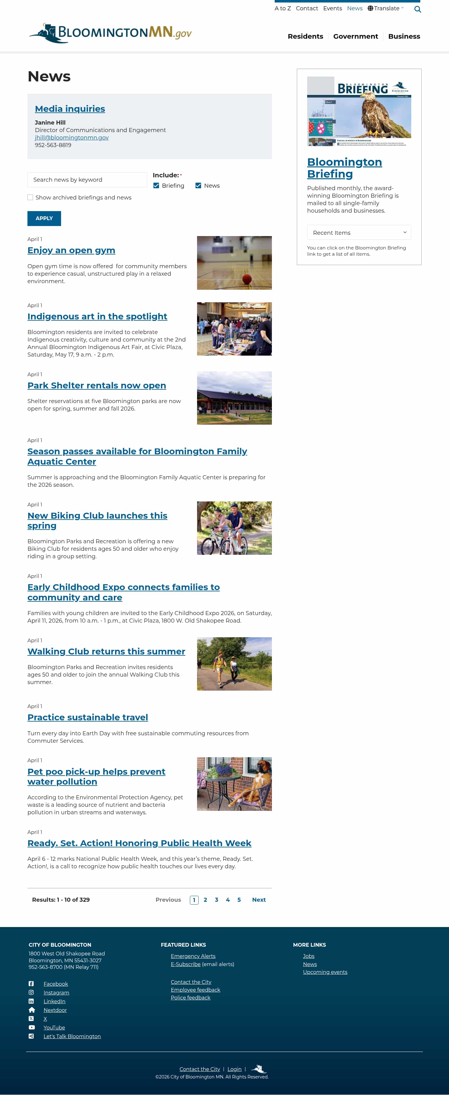 Latest website image capture