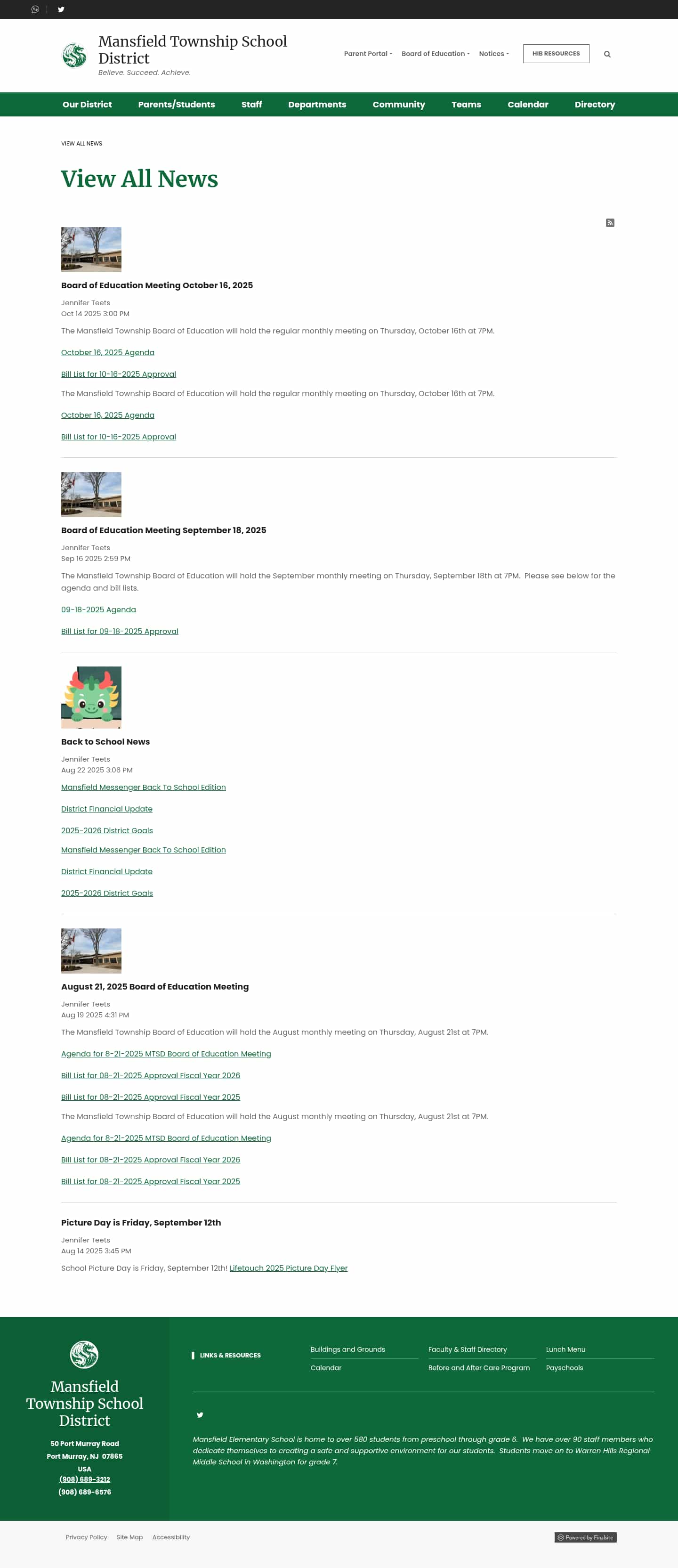 Latest website image capture