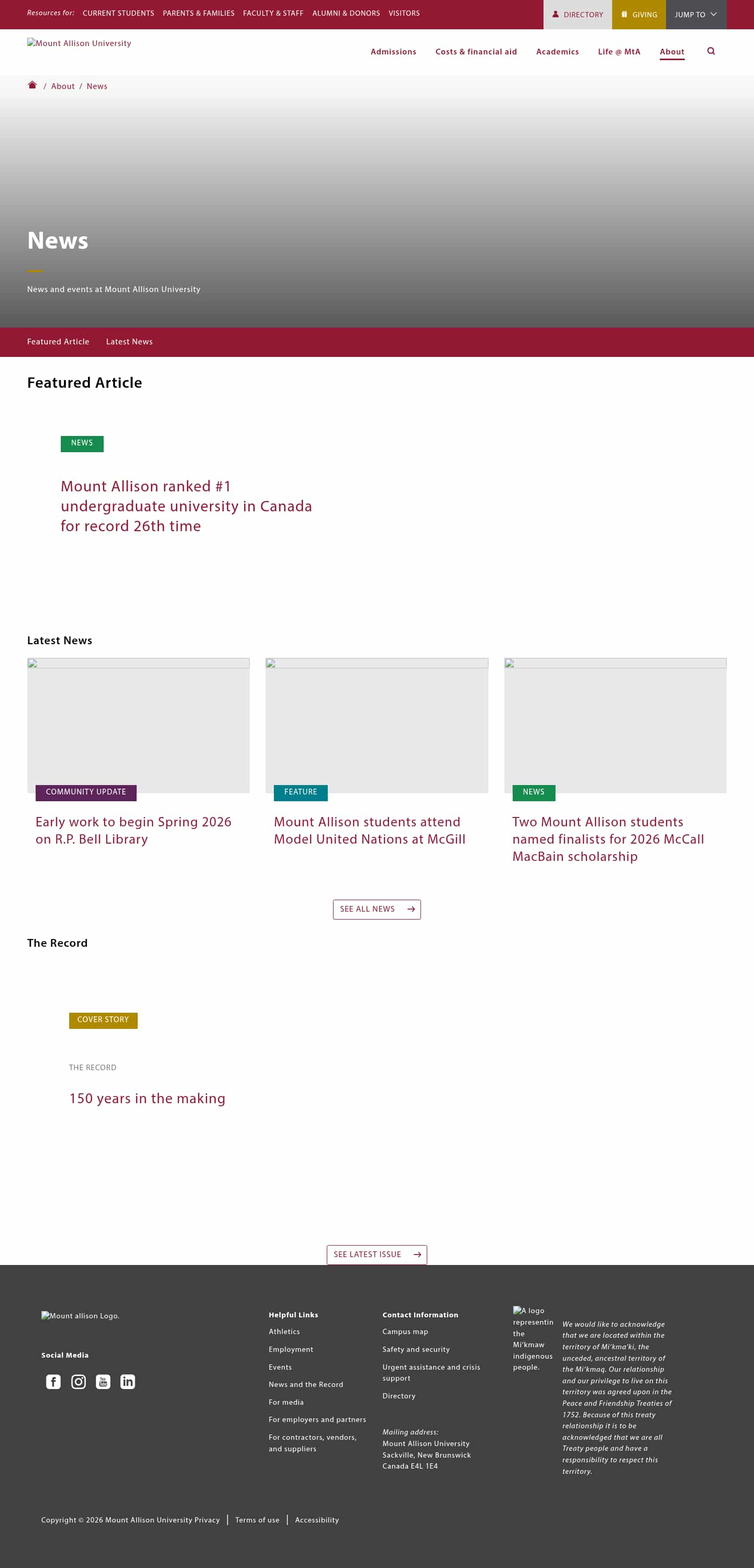 Latest website image capture