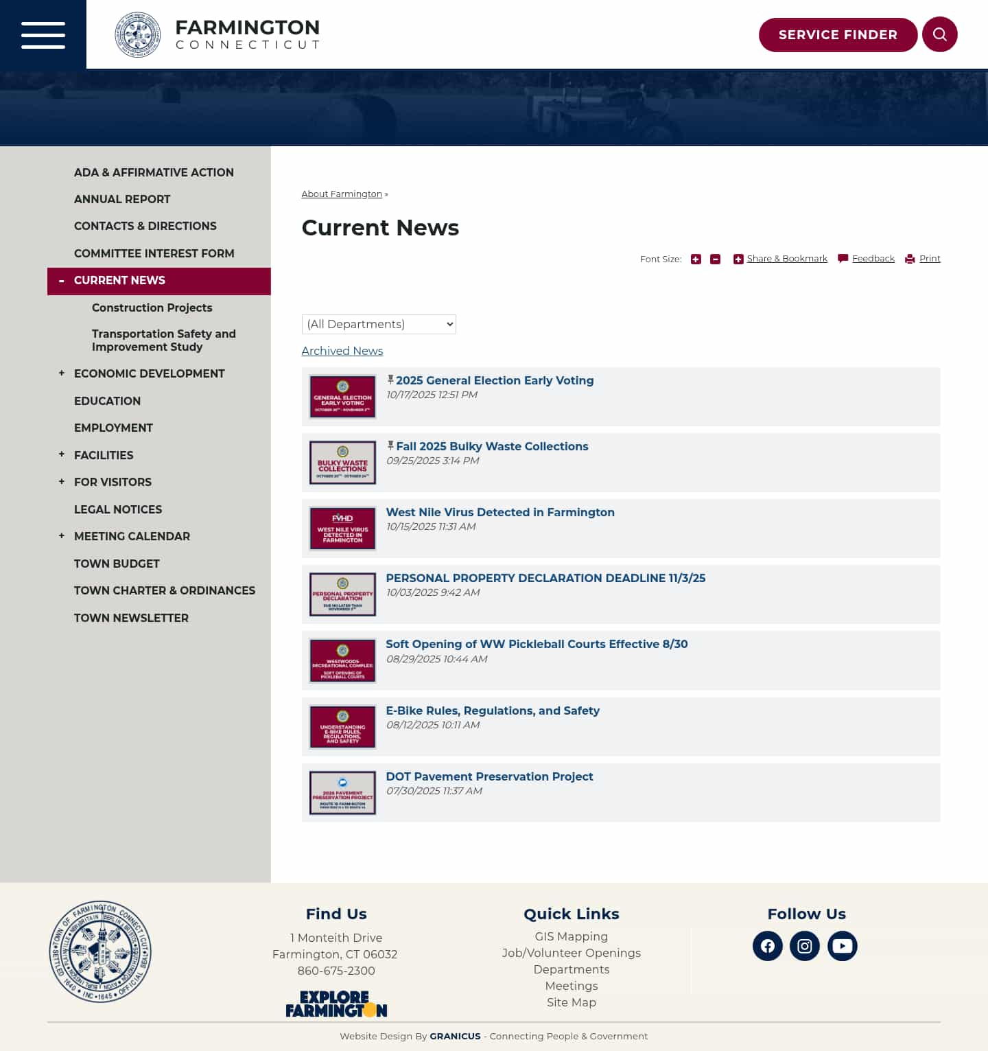 Latest website image capture