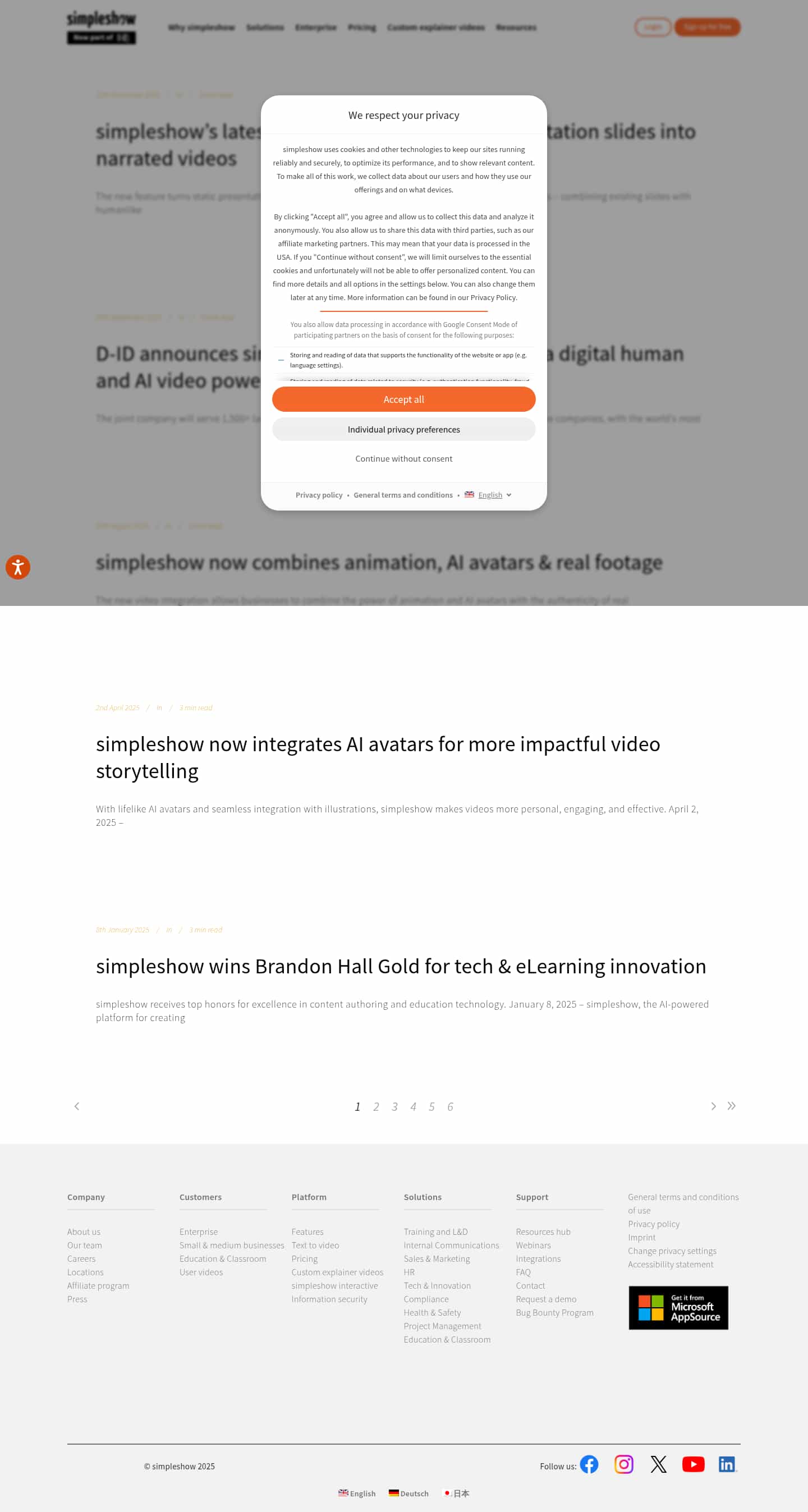 Latest website image capture