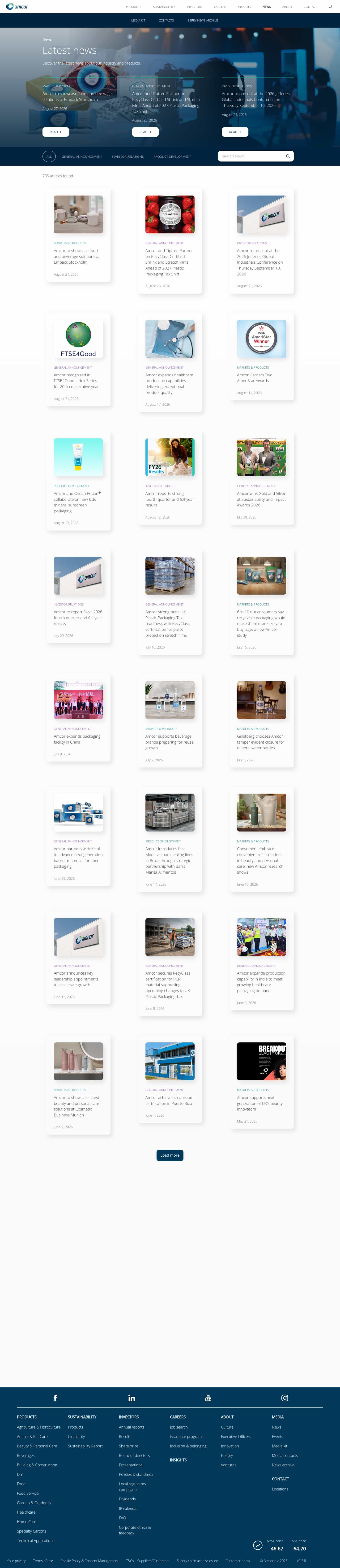 Latest website image capture