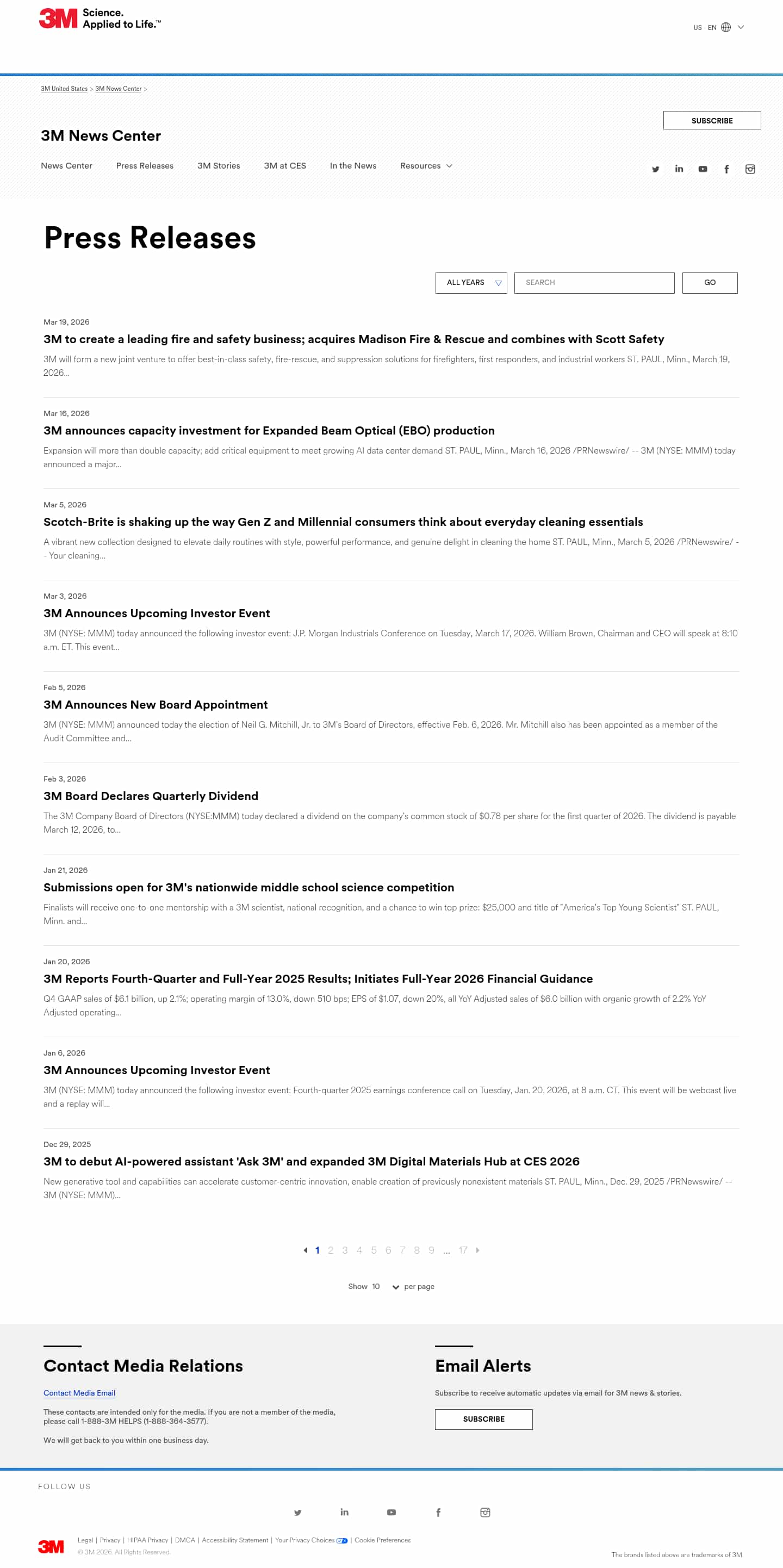 Latest website image capture