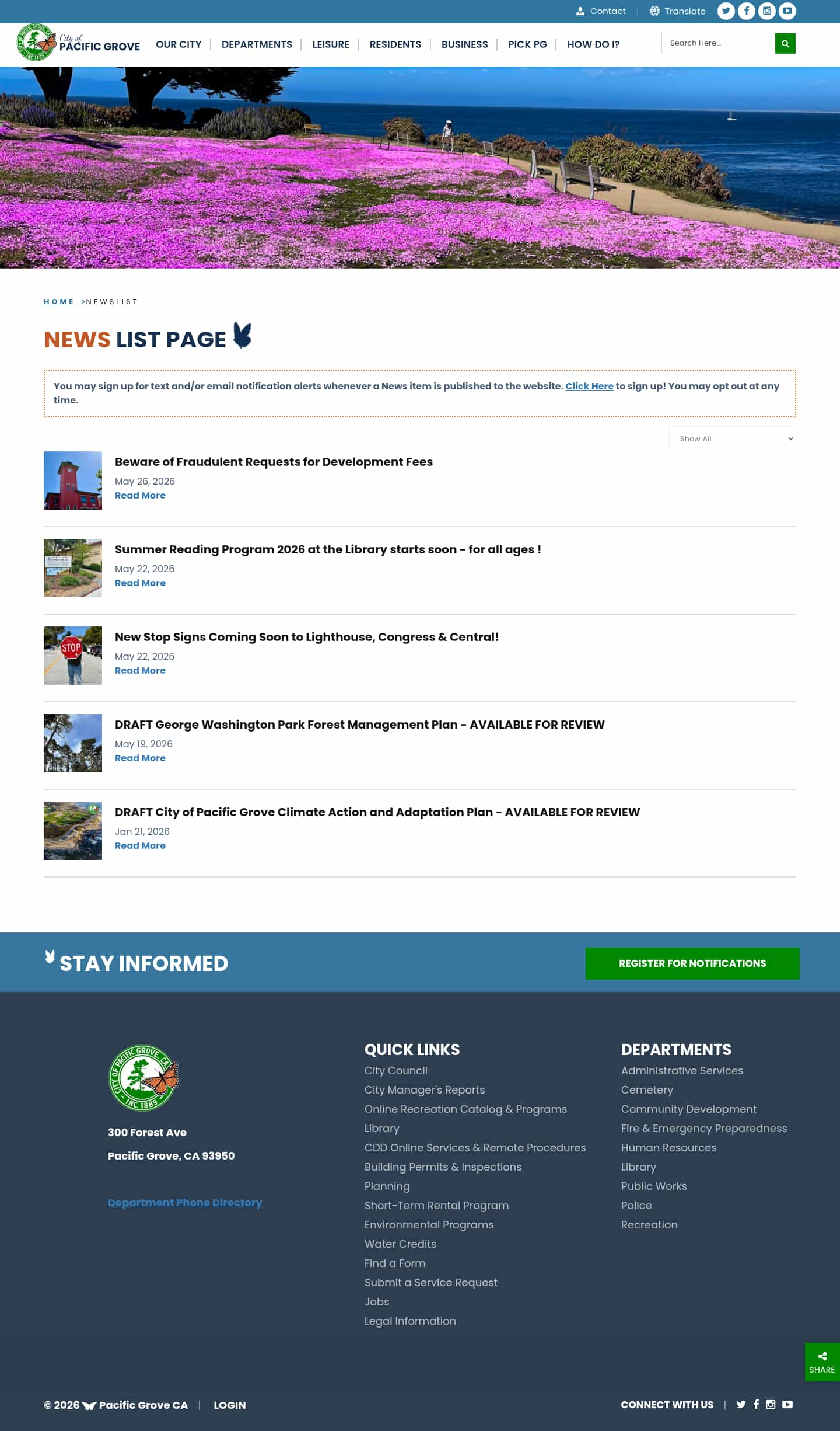 Latest website image capture