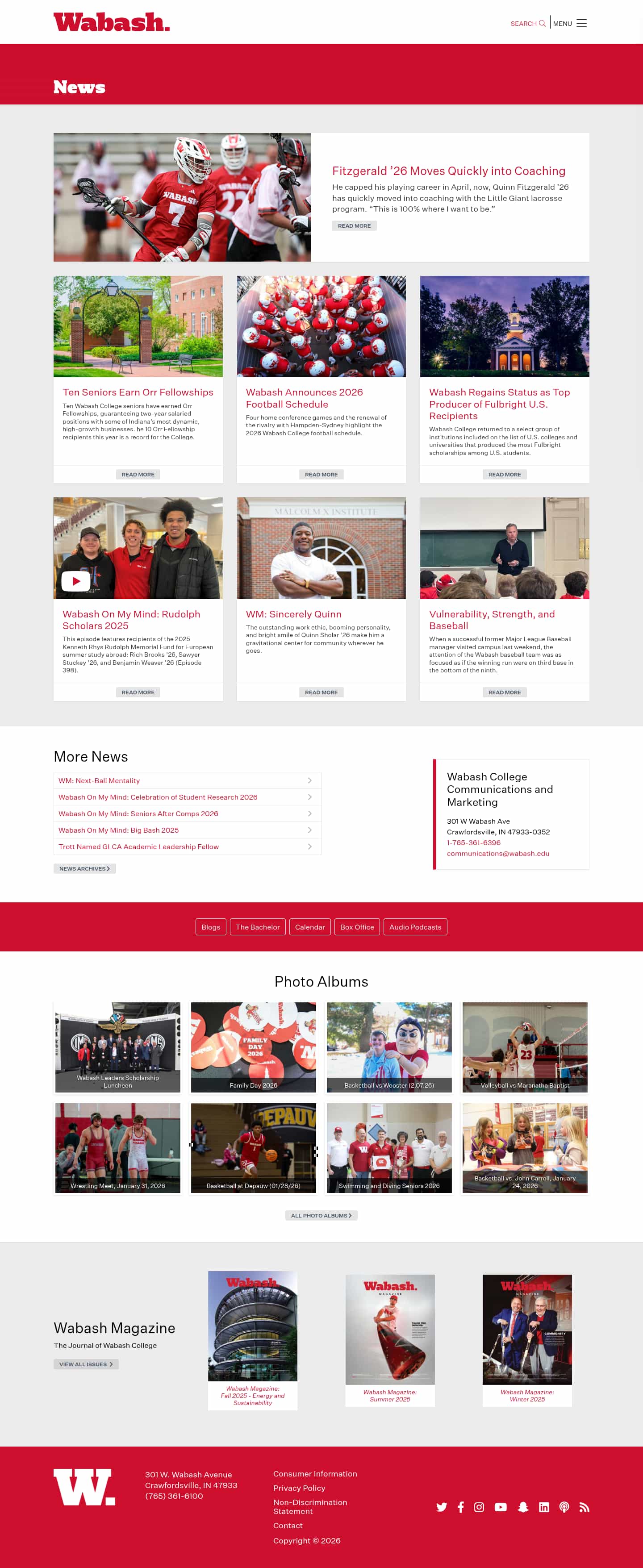 Latest website image capture