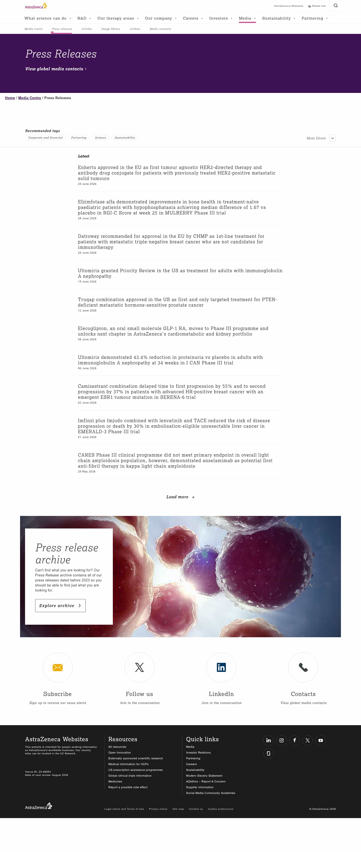 Latest website image capture
