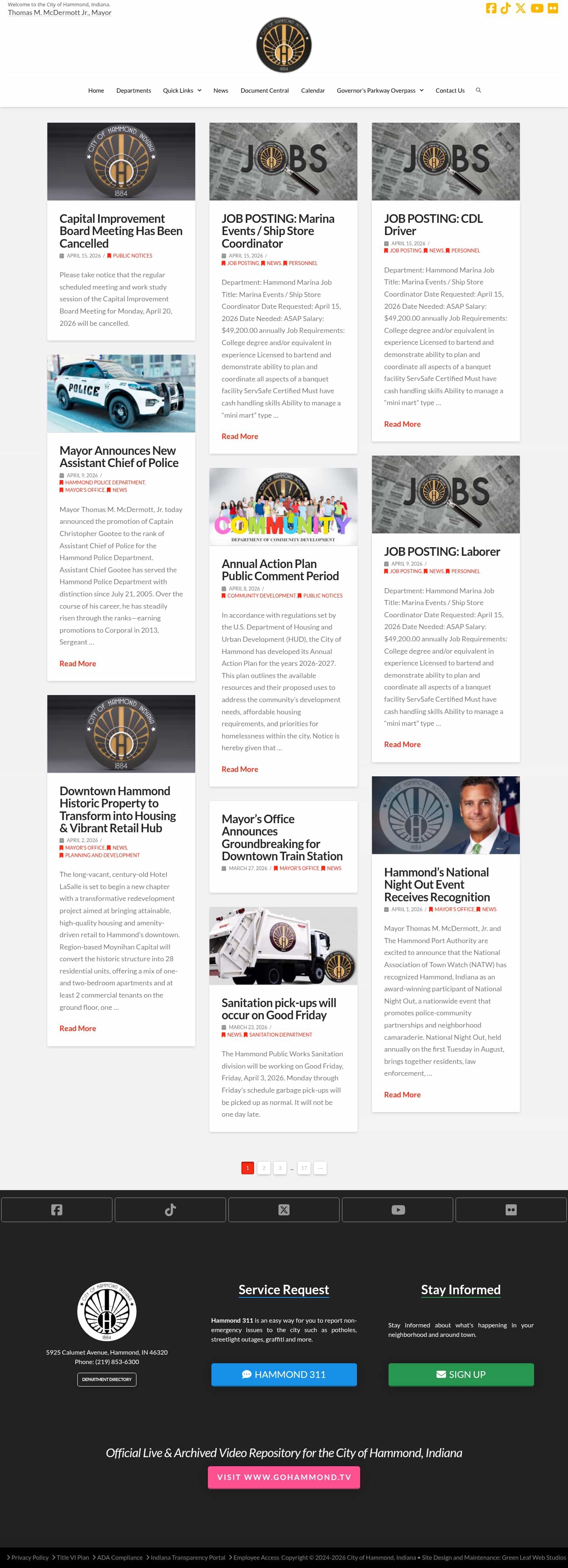 Latest website image capture