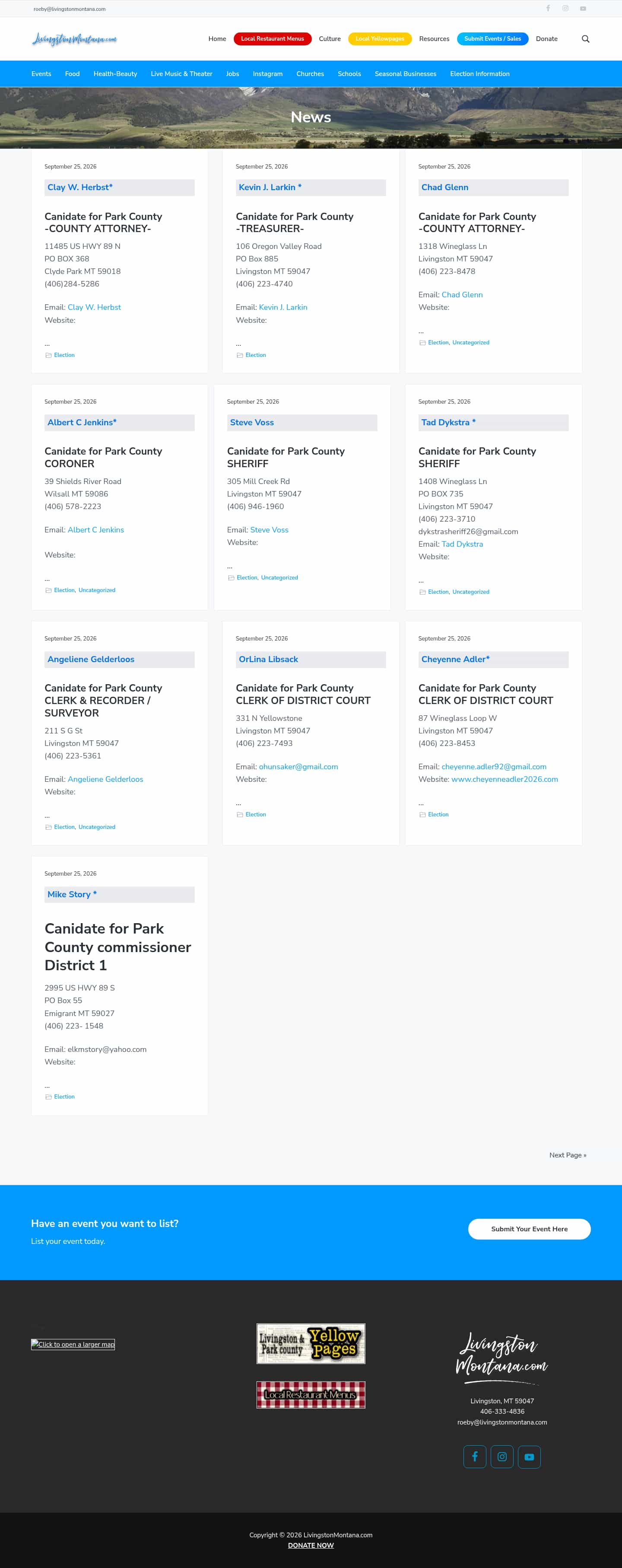 Latest website image capture