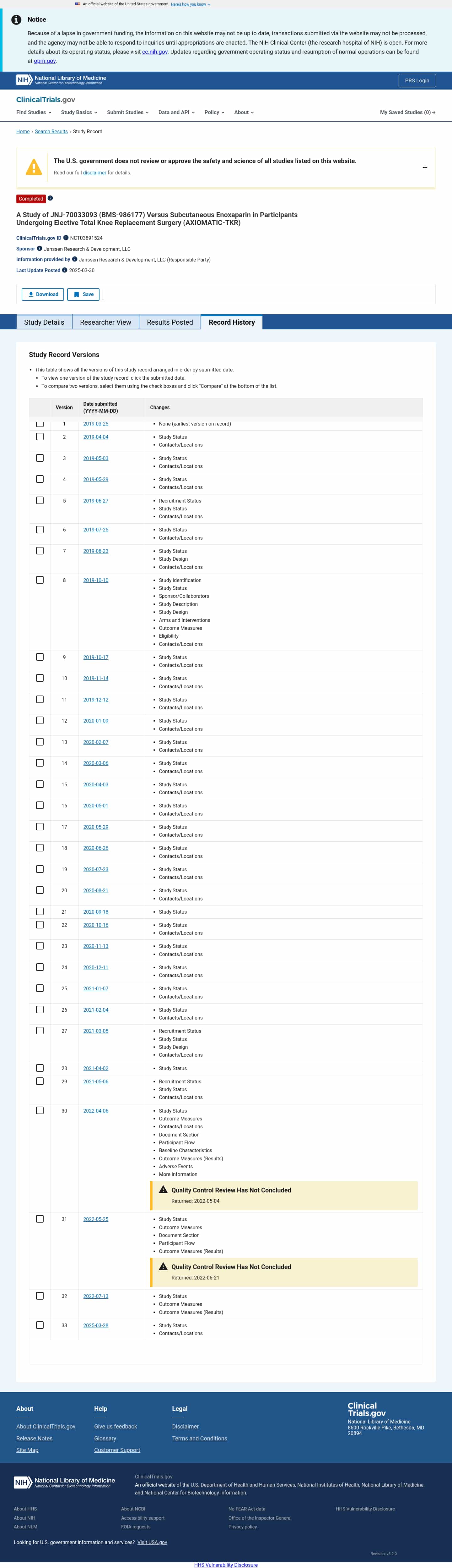 Latest website image capture