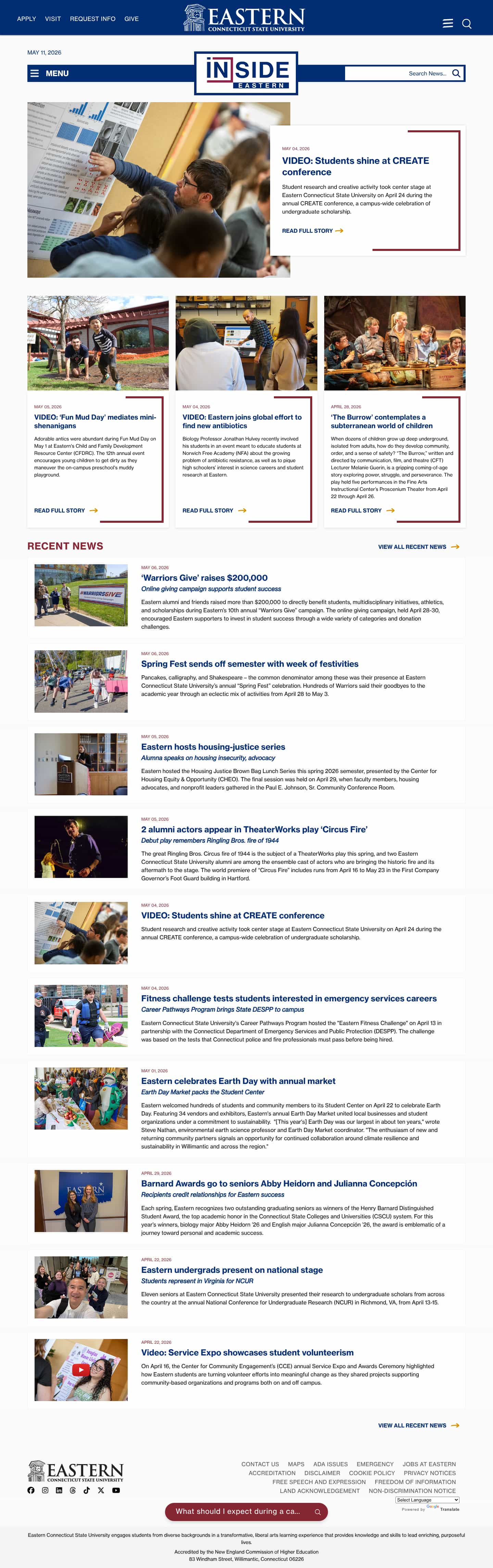 Latest website image capture