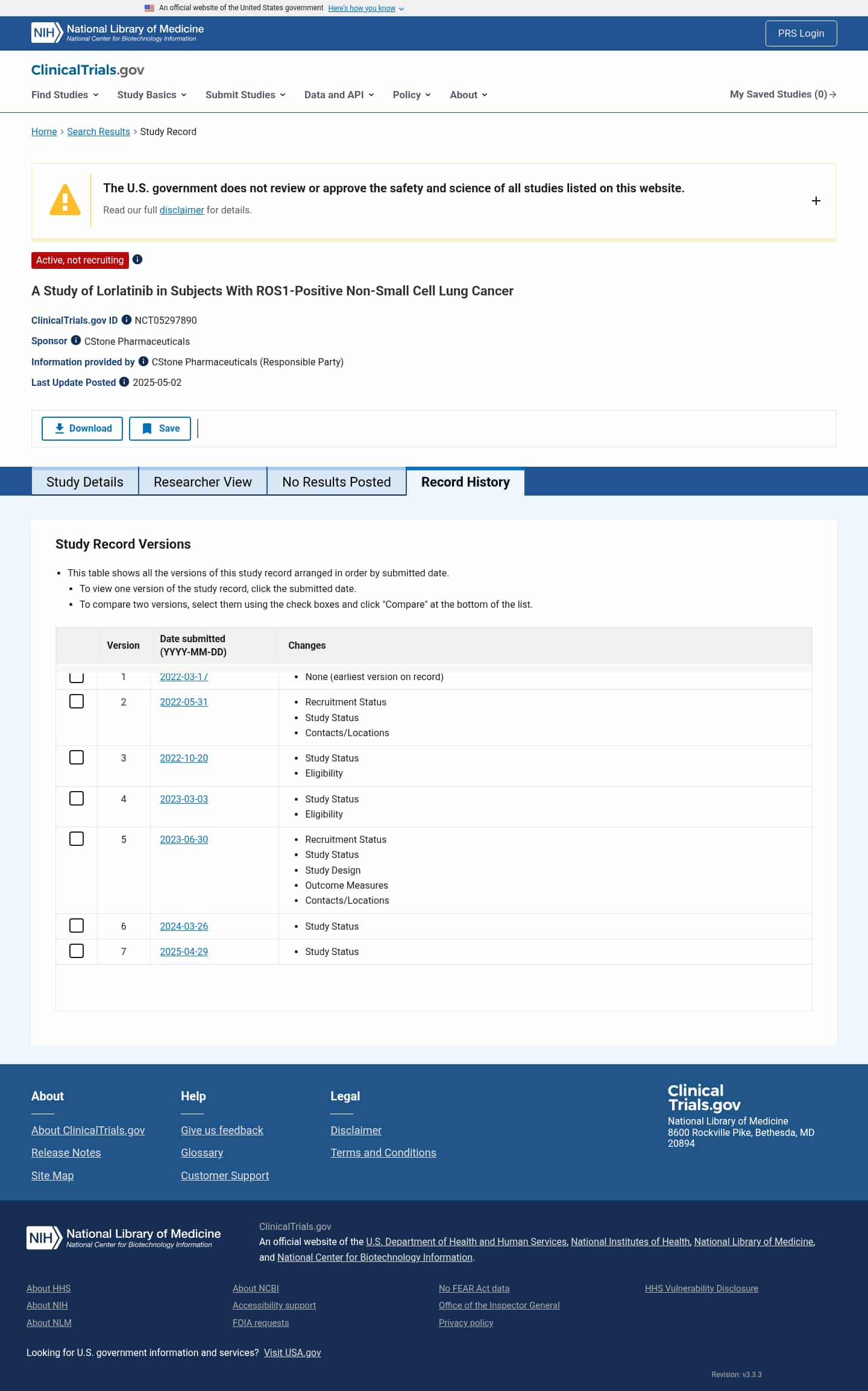 Latest website image capture
