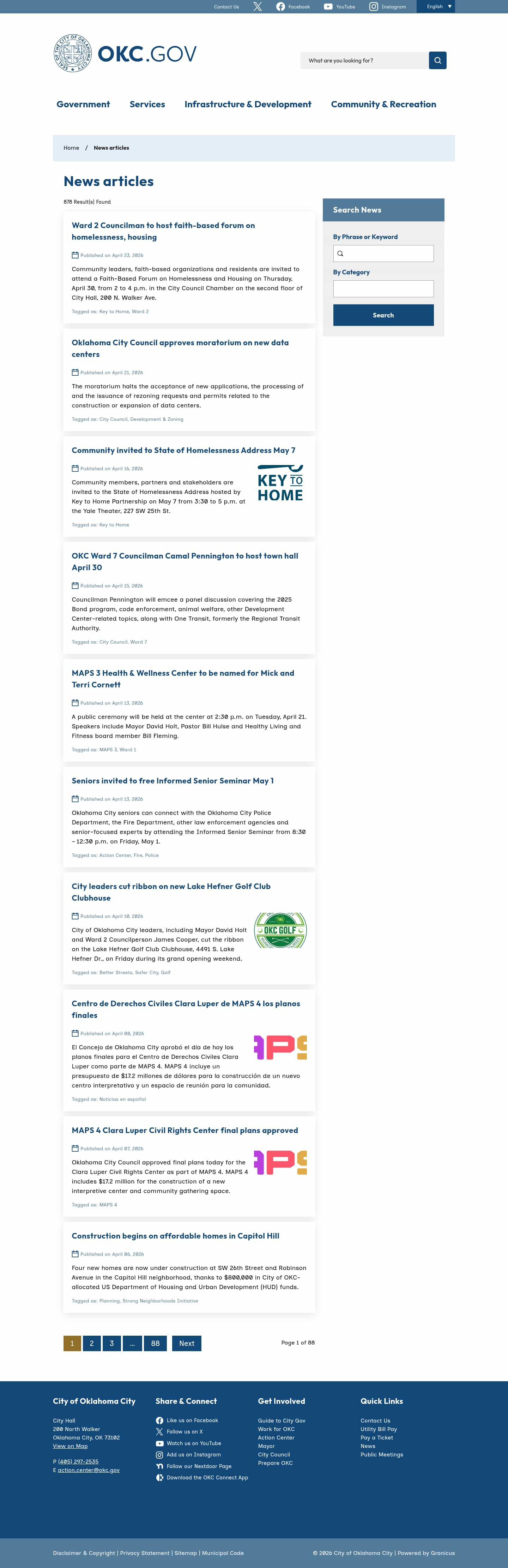 Latest website image capture