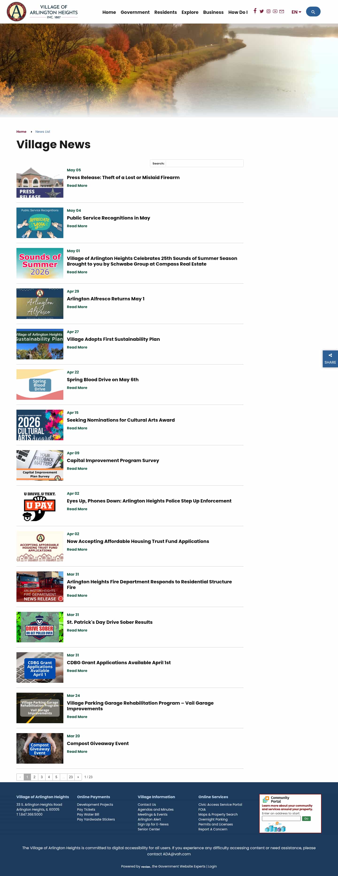 Latest website image capture
