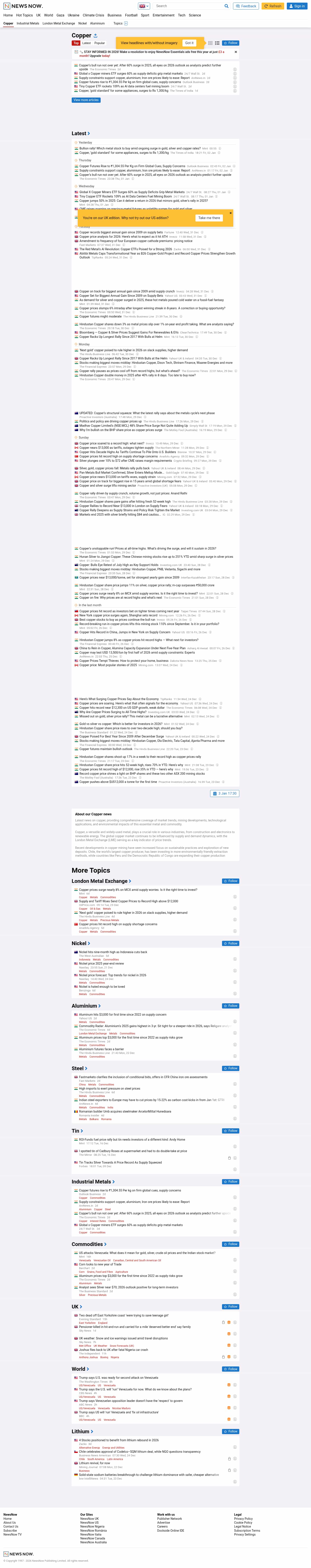 Latest website image capture