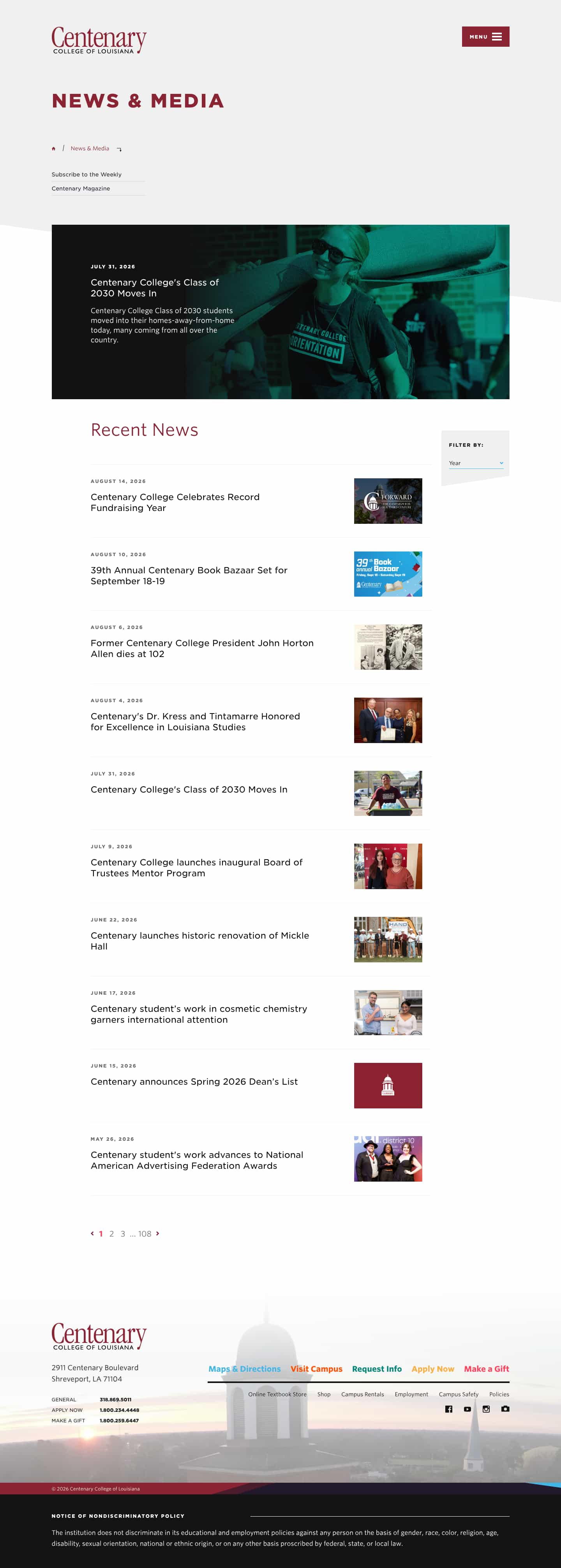 Latest website image capture
