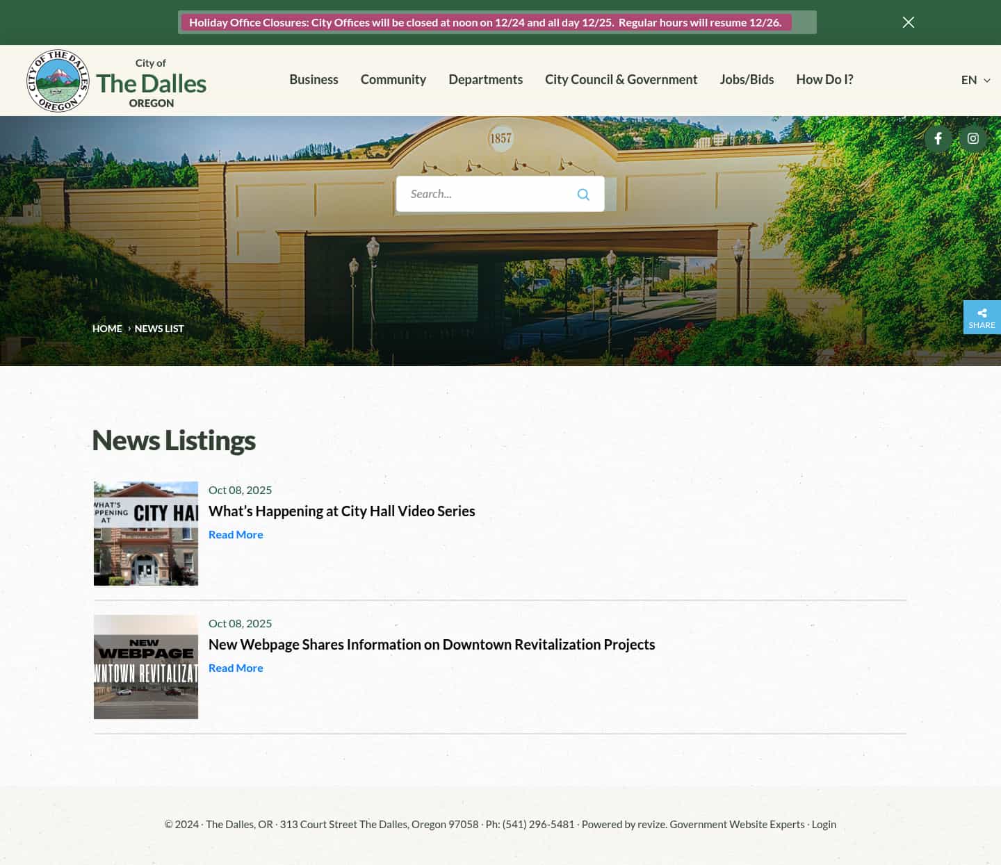 Latest website image capture