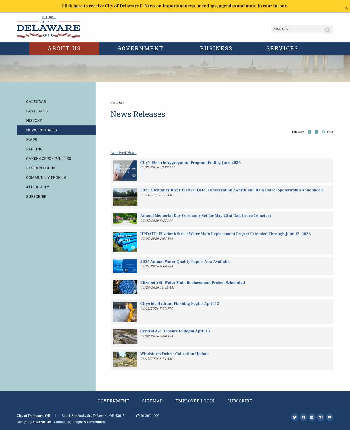 Latest website image capture