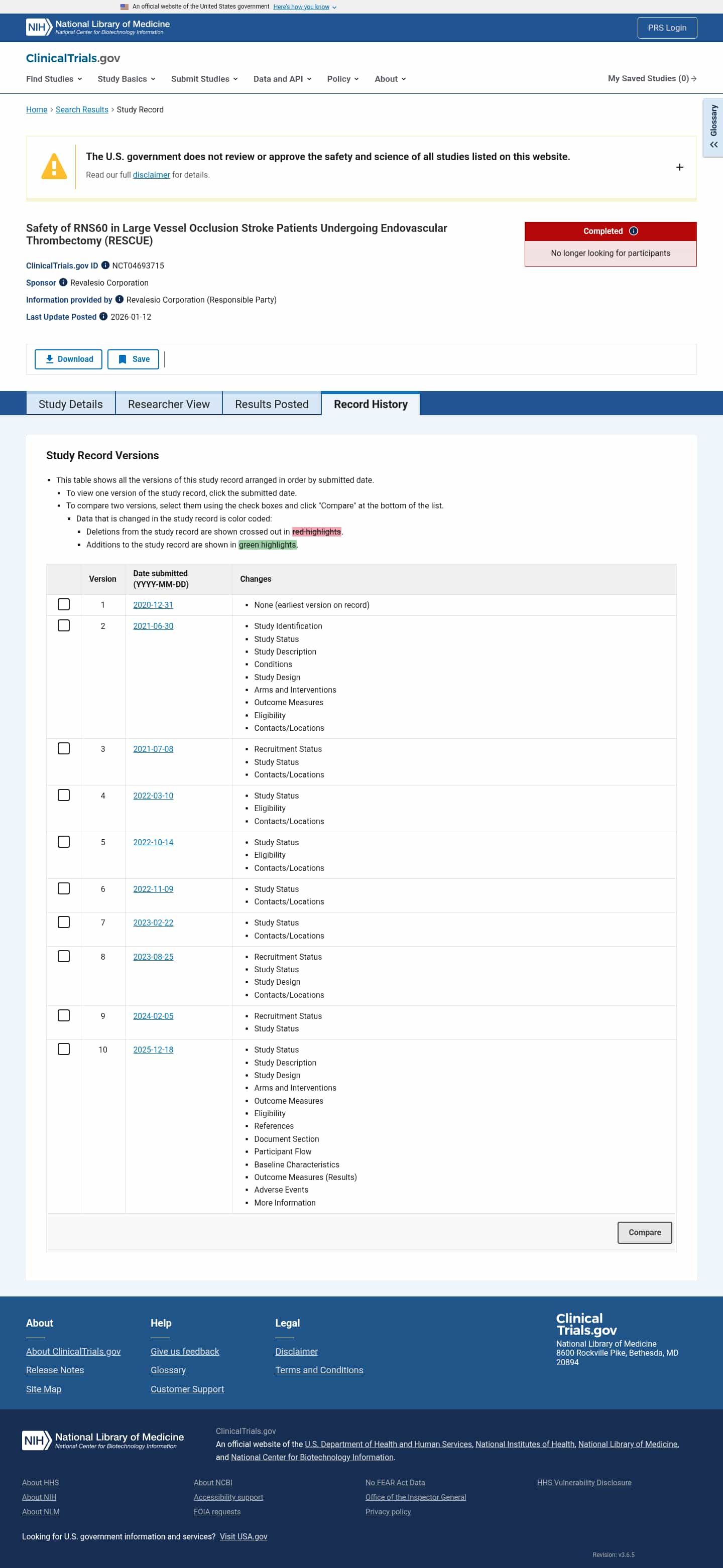 Latest website image capture