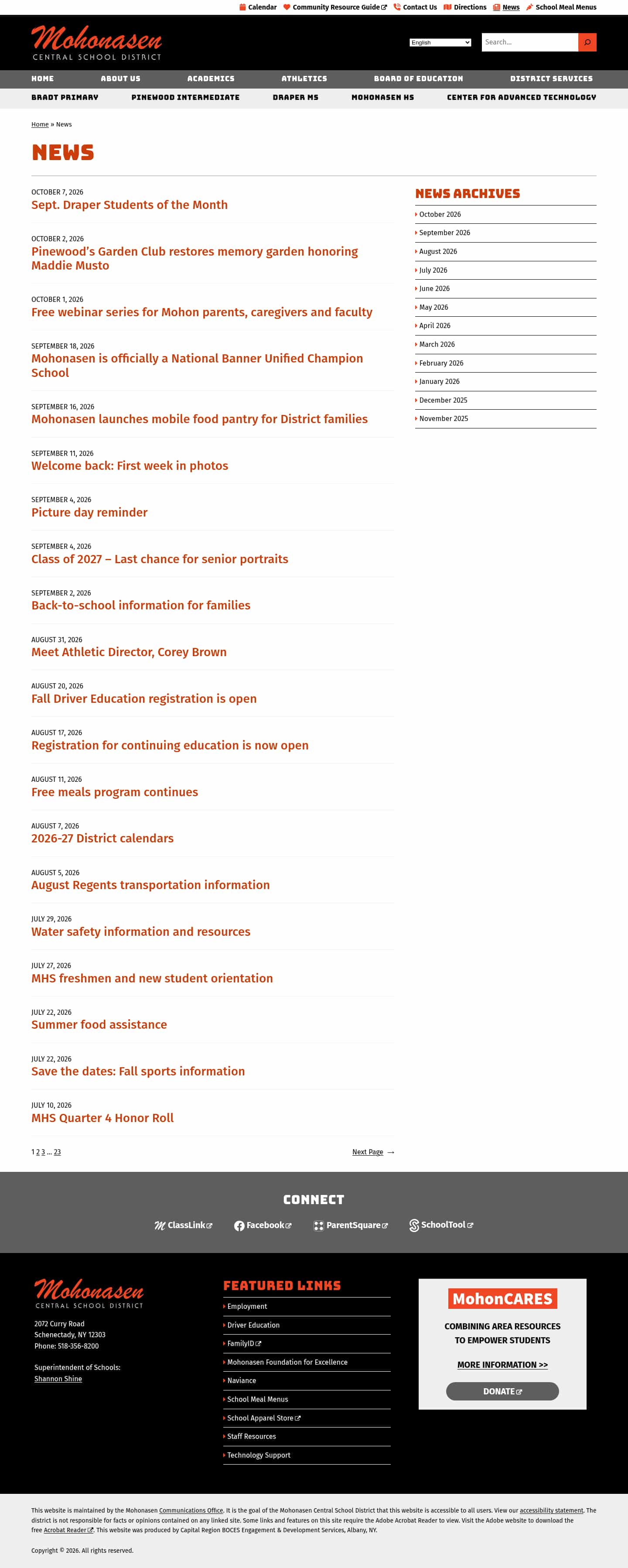 Latest website image capture