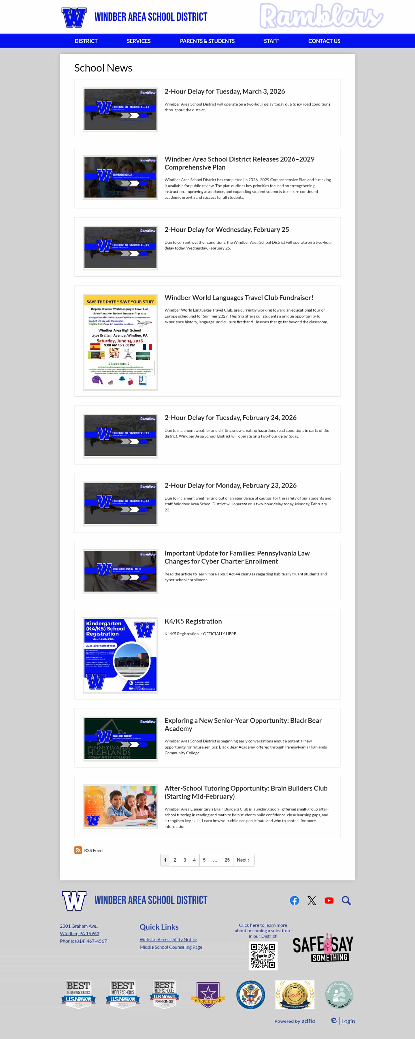 Latest website image capture