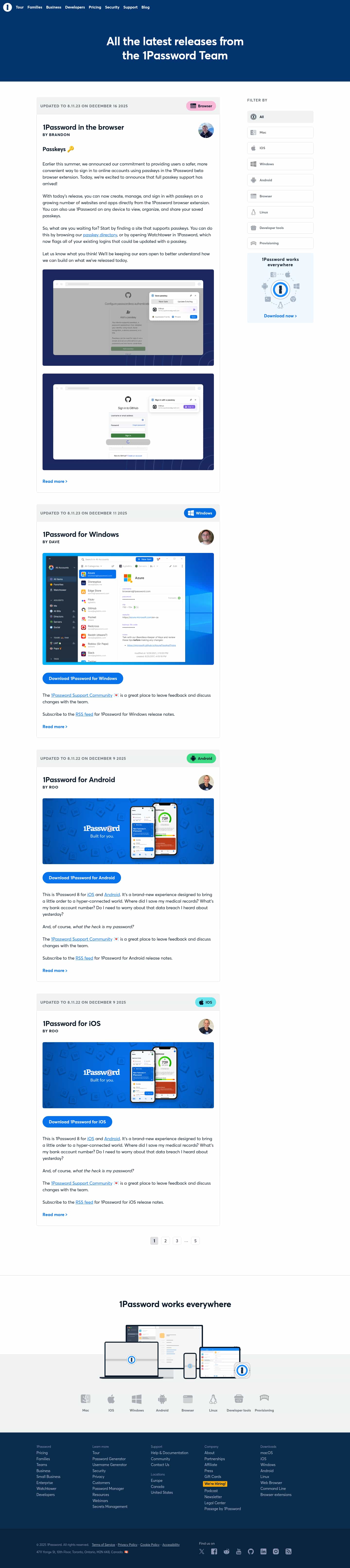 Latest website image capture
