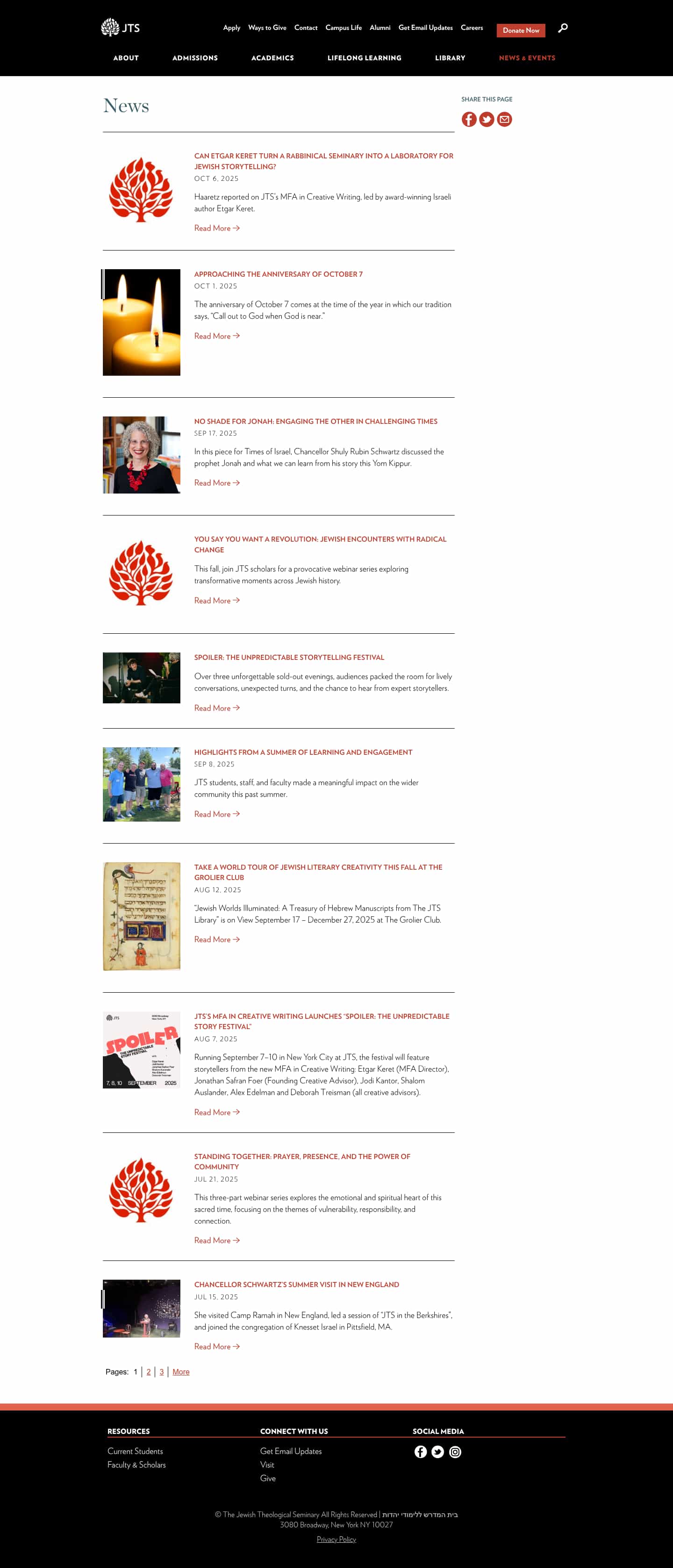 Latest website image capture