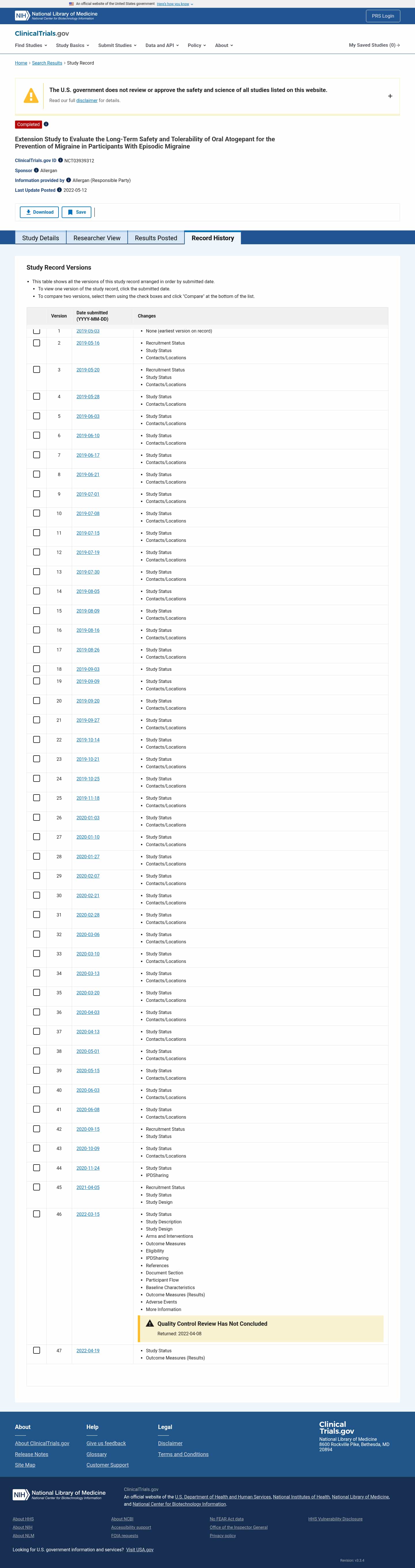 Latest website image capture