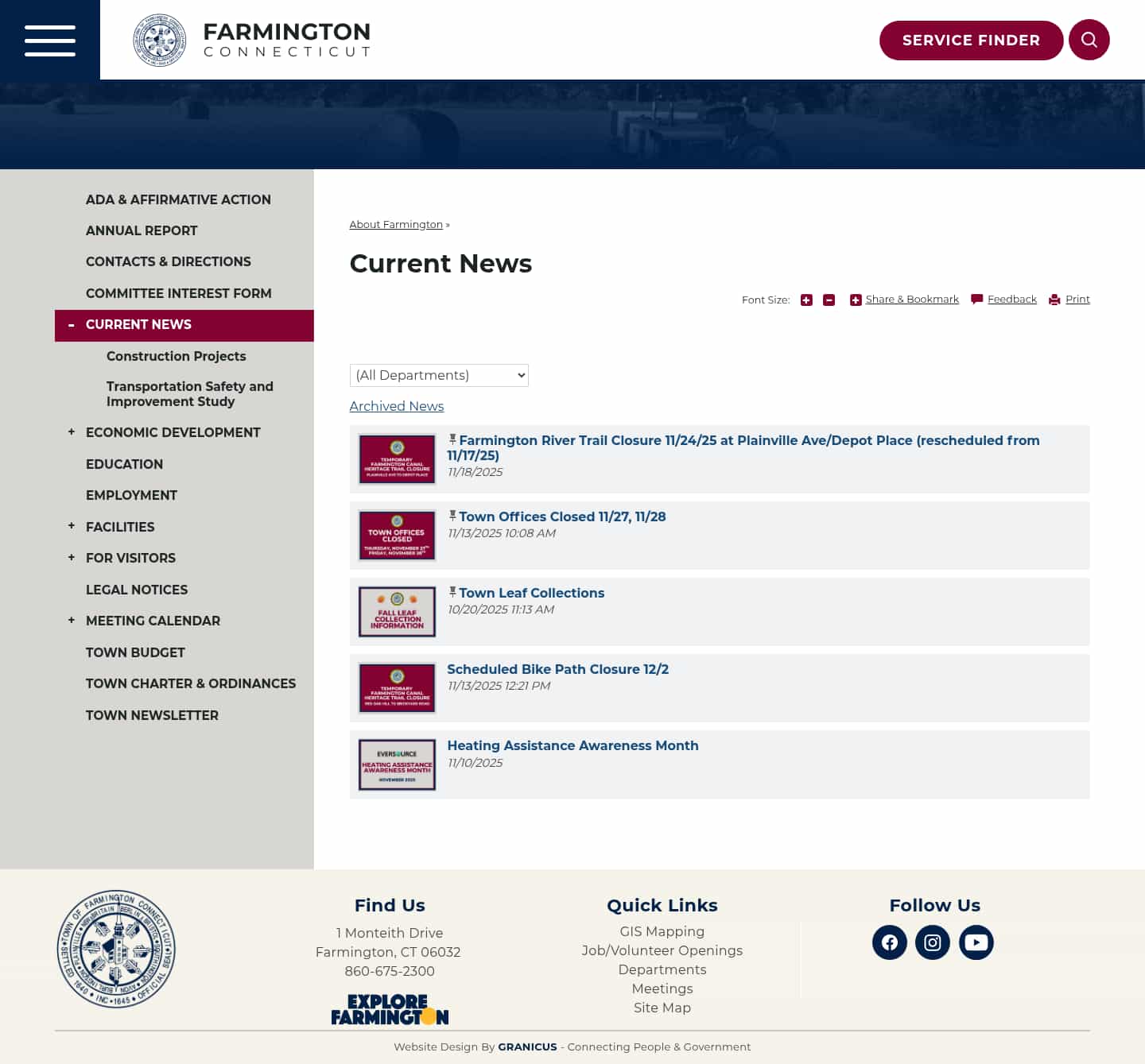 Latest website image capture