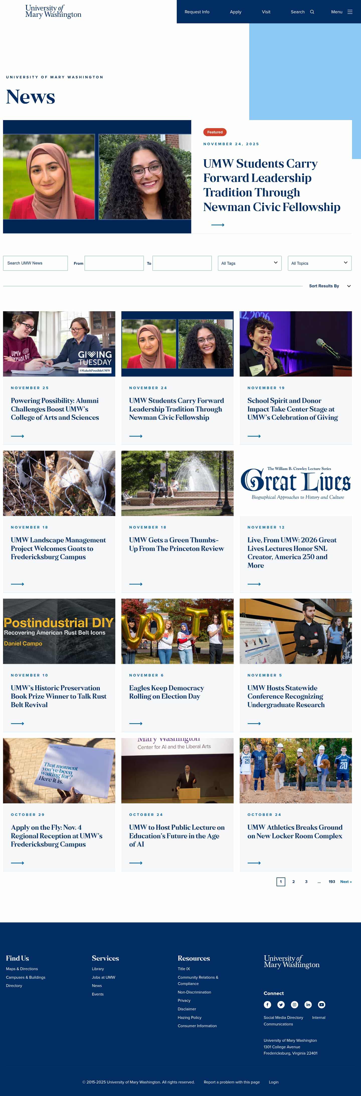 Latest website image capture