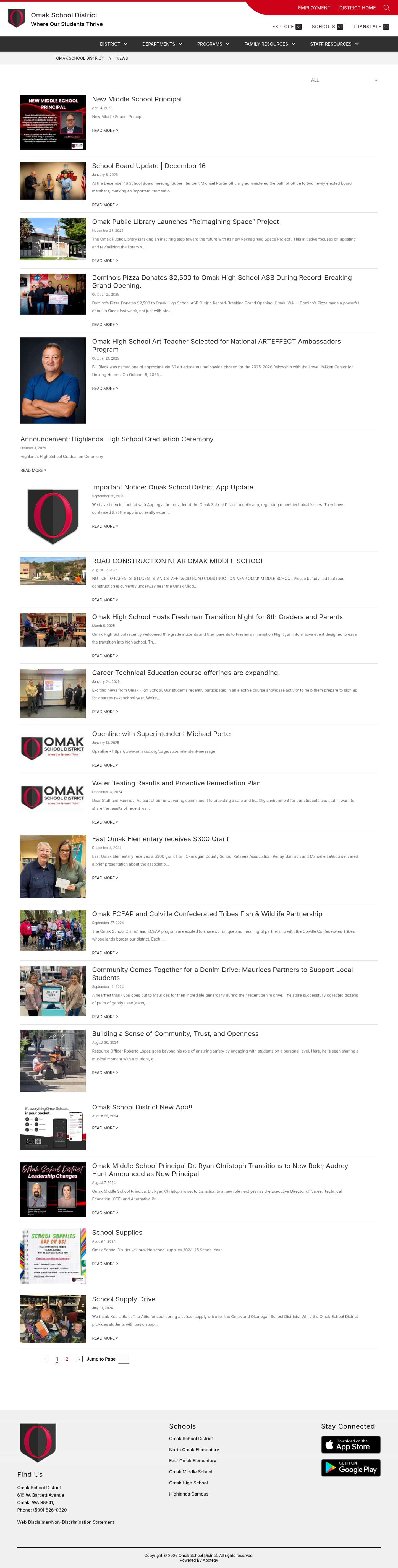 Latest website image capture