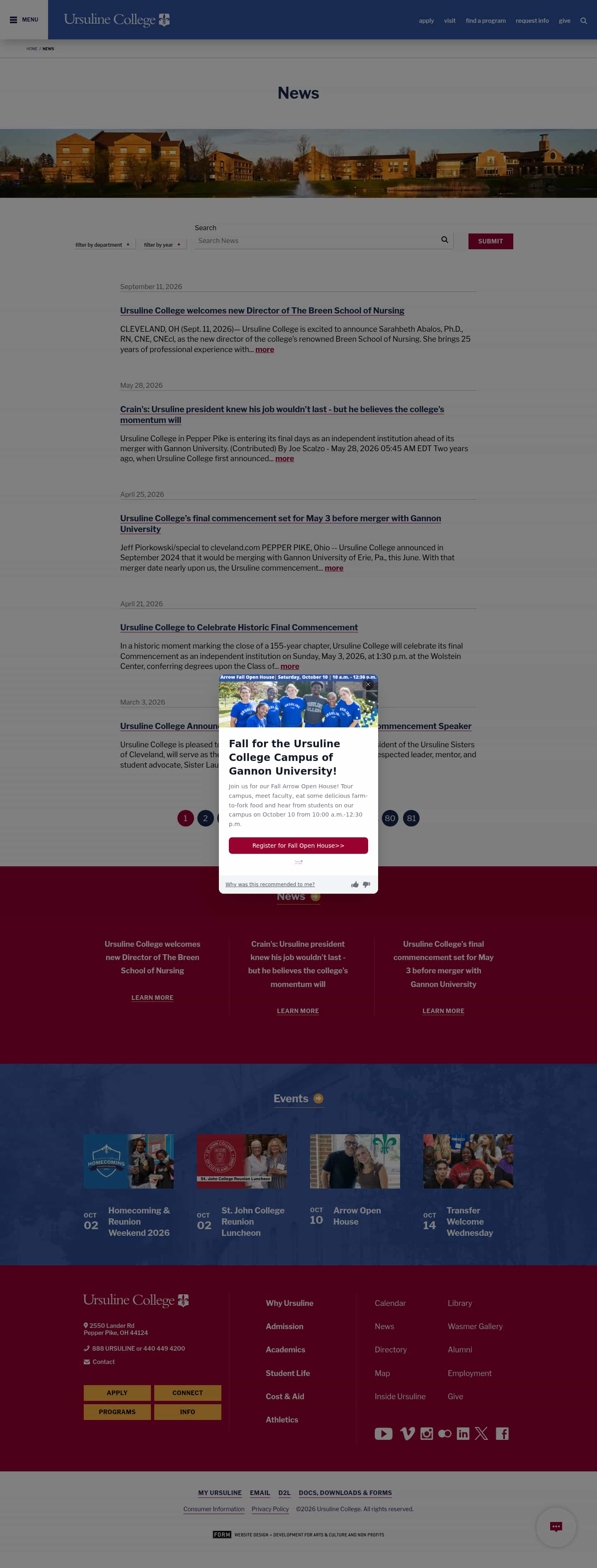 Latest website image capture