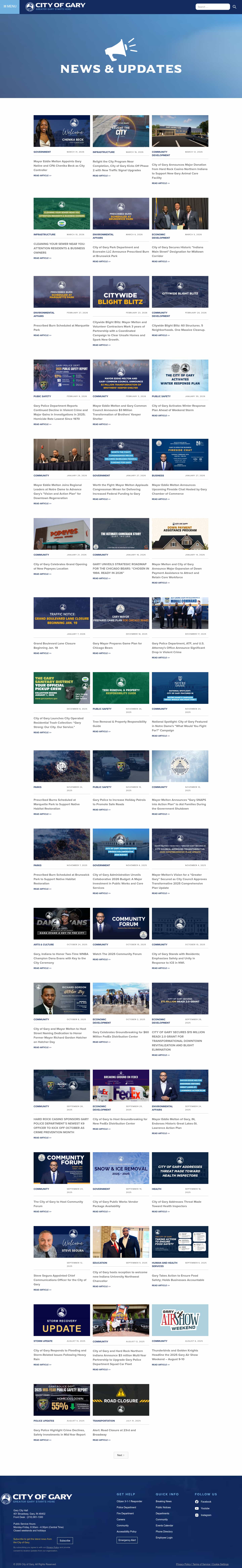 Latest website image capture