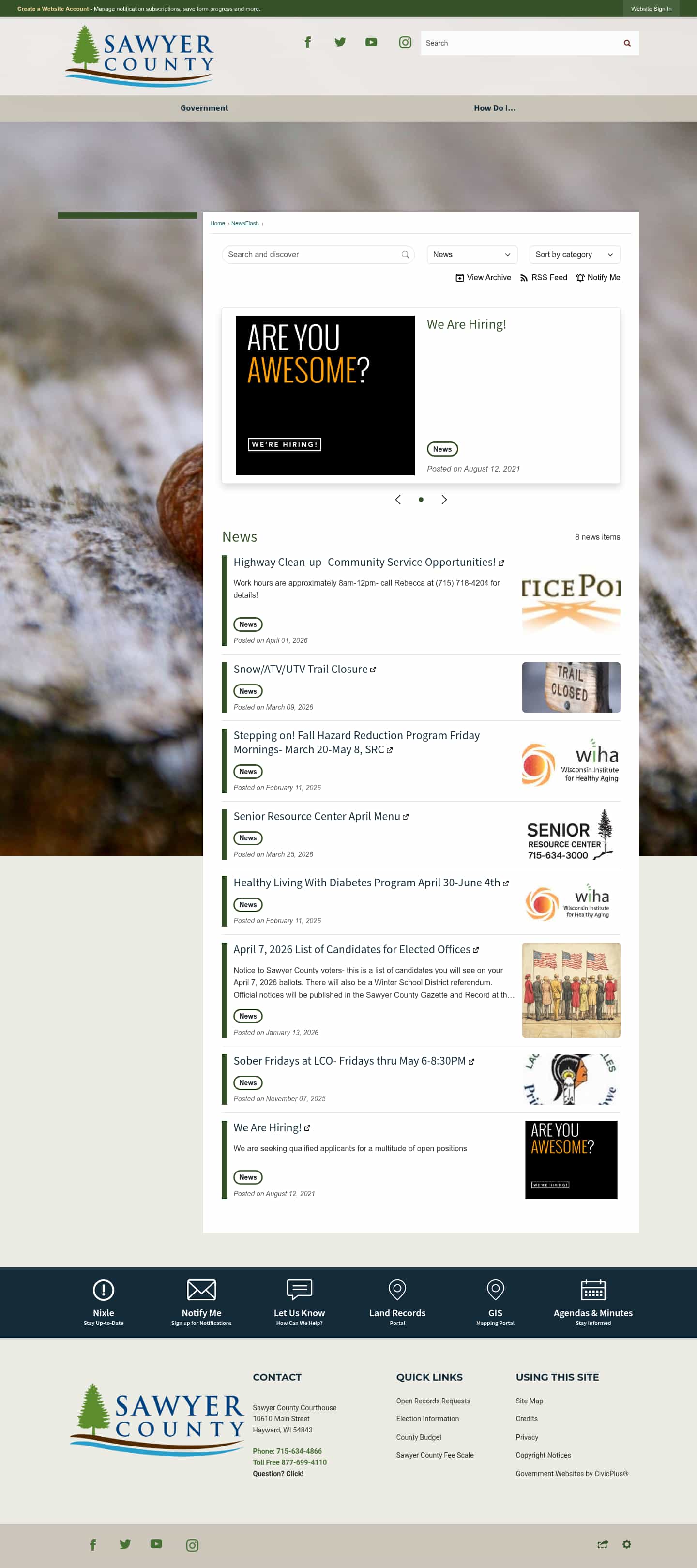 Latest website image capture