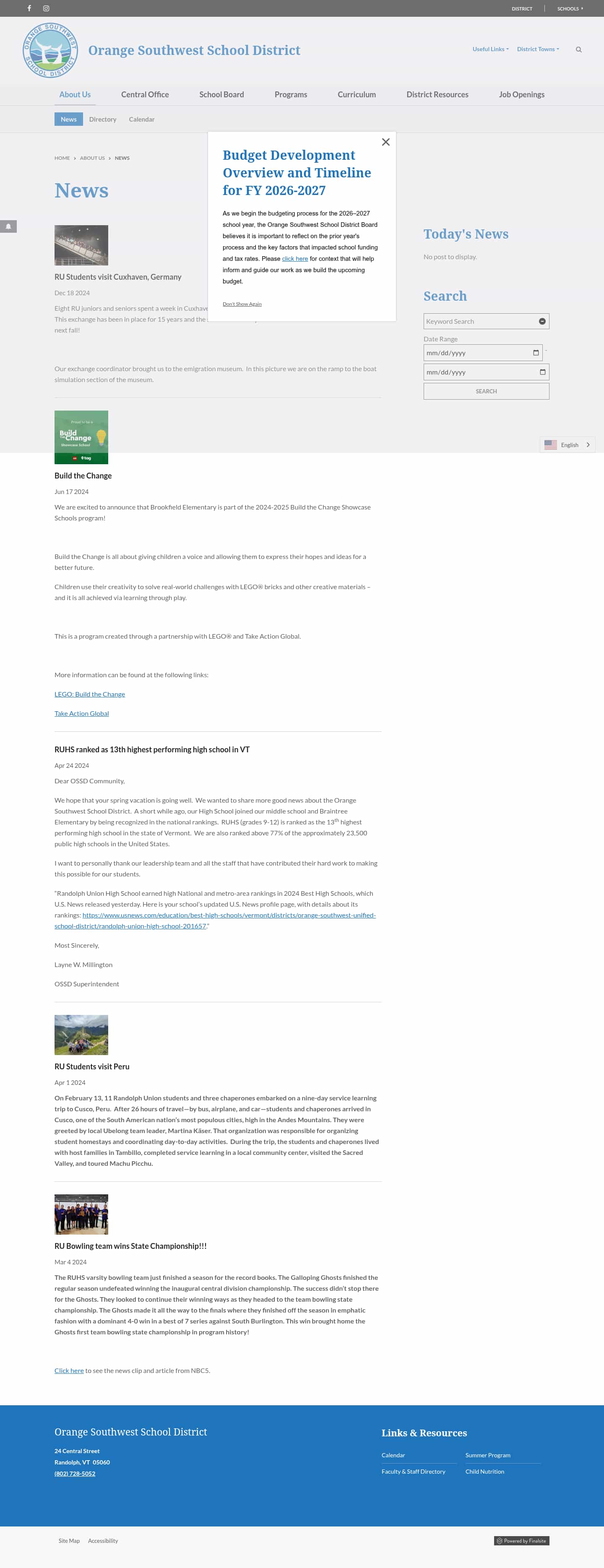 Latest website image capture