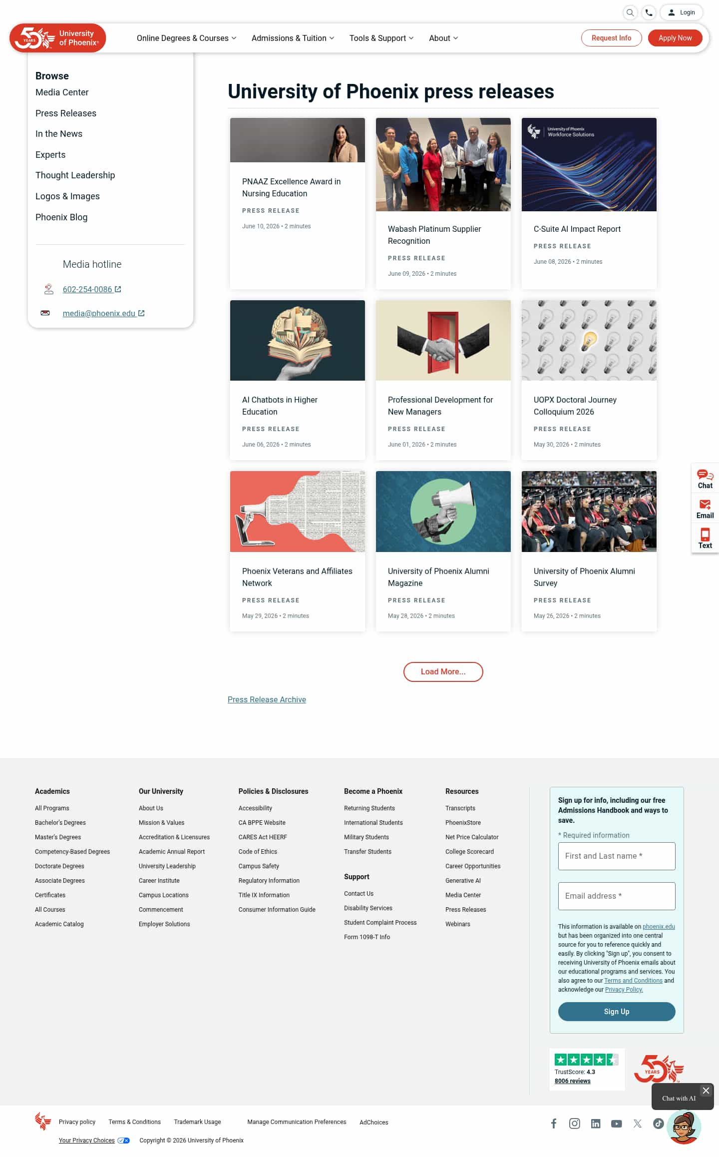 Latest website image capture