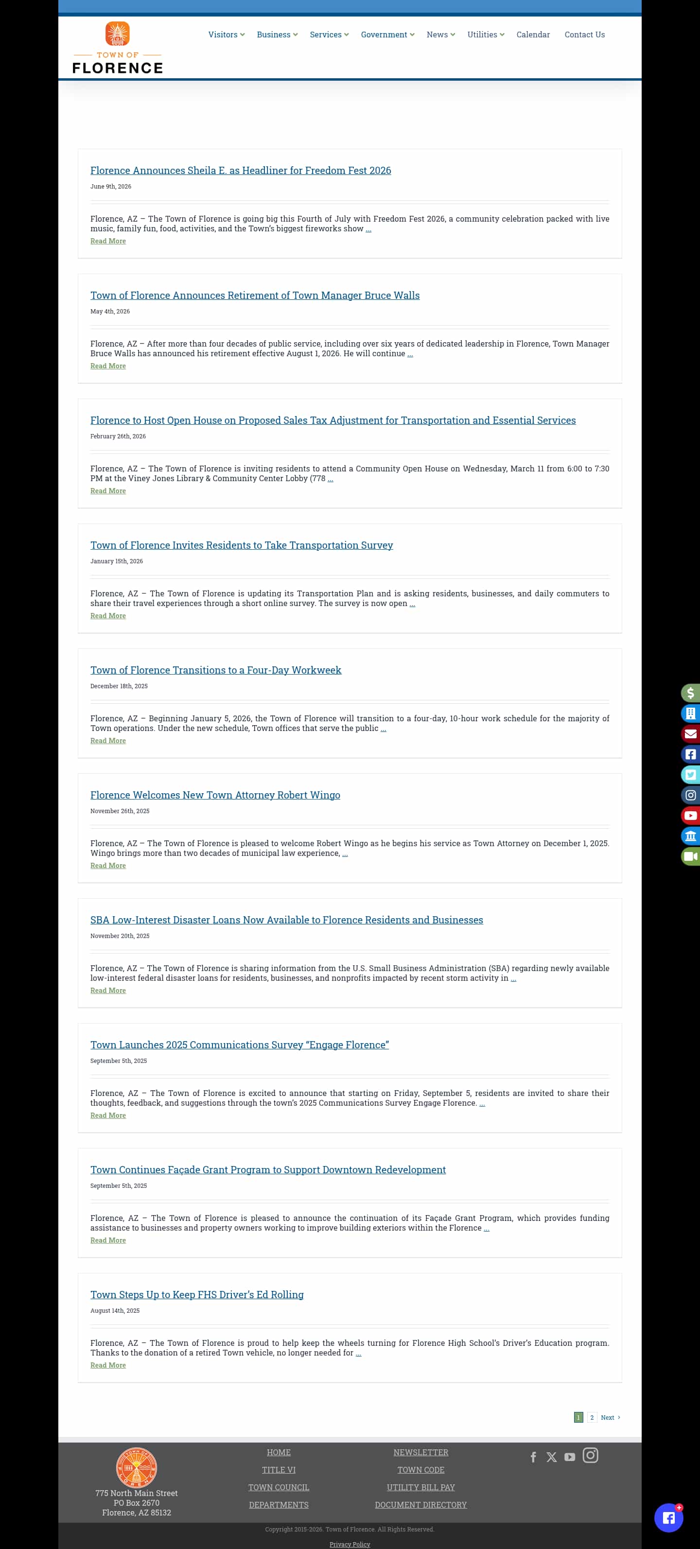 Latest website image capture