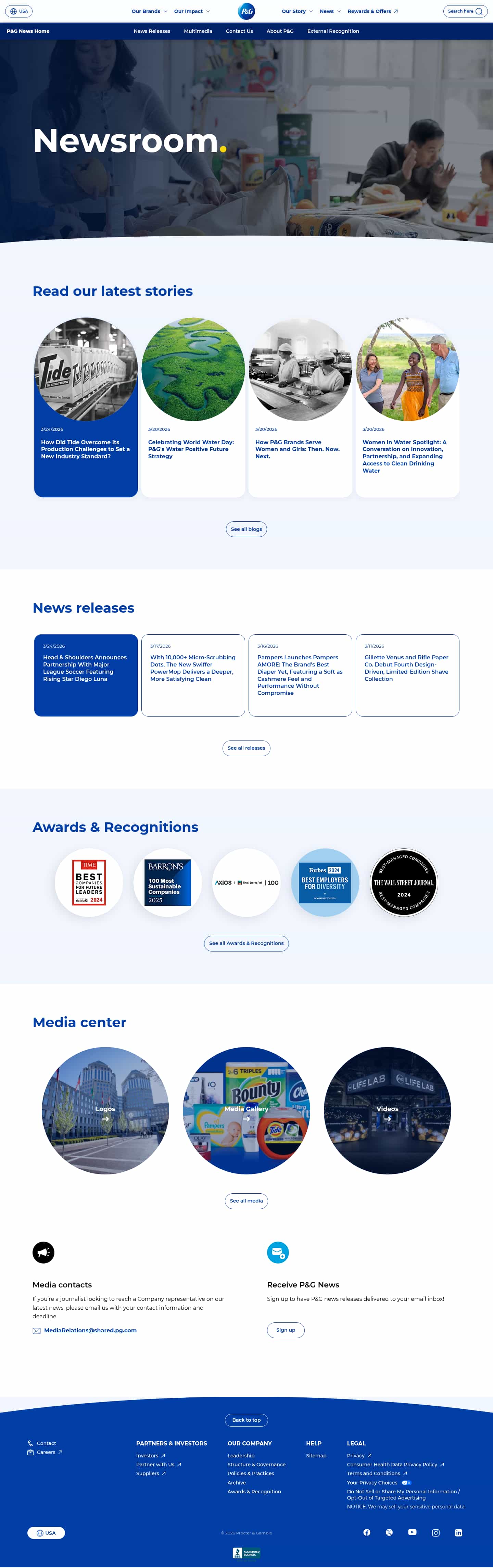 Latest website image capture