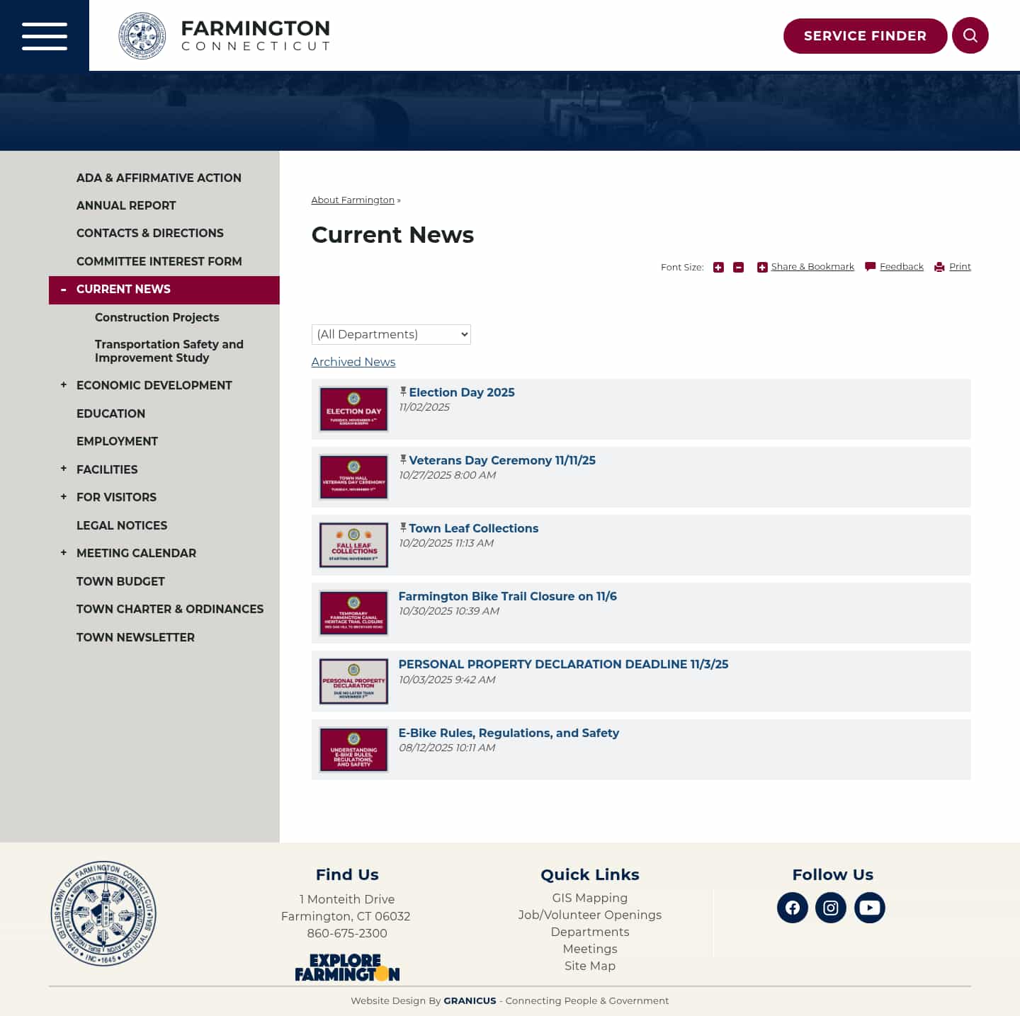 Latest website image capture