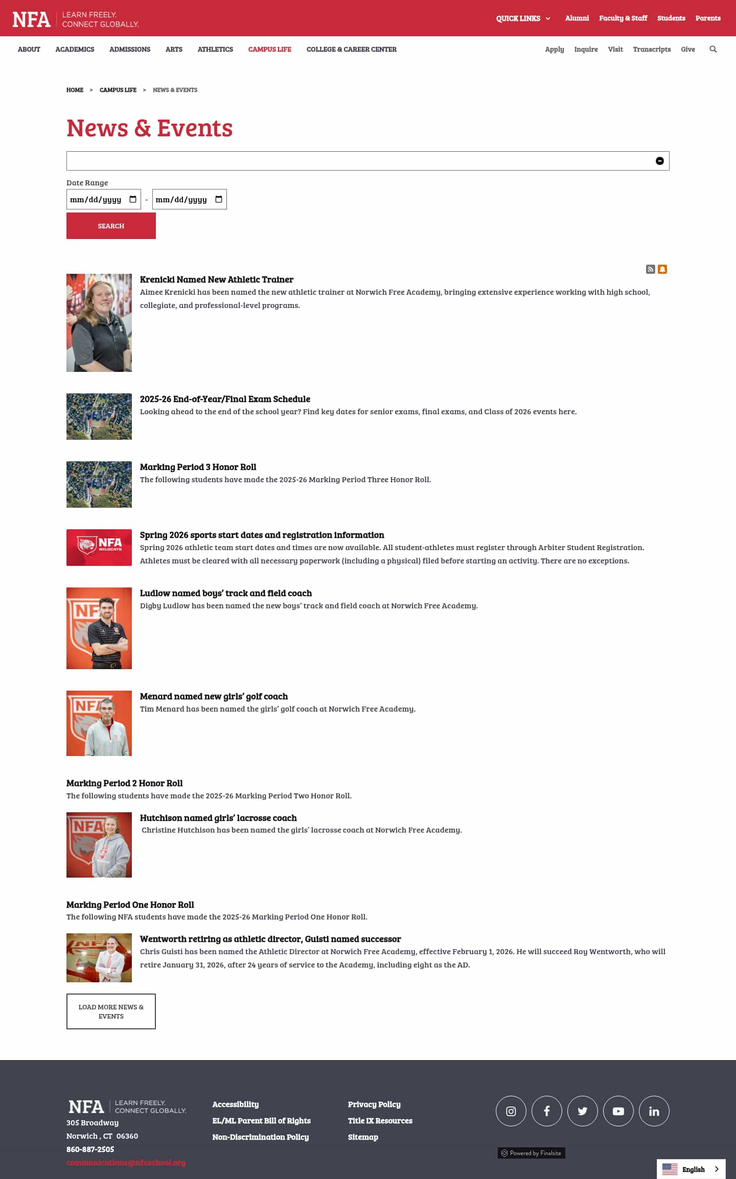 Latest website image capture