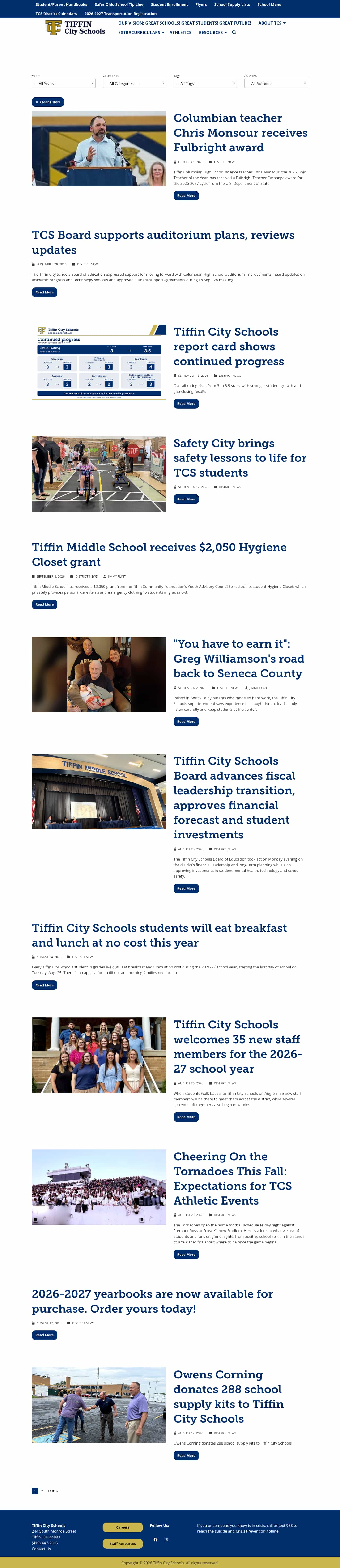 Latest website image capture